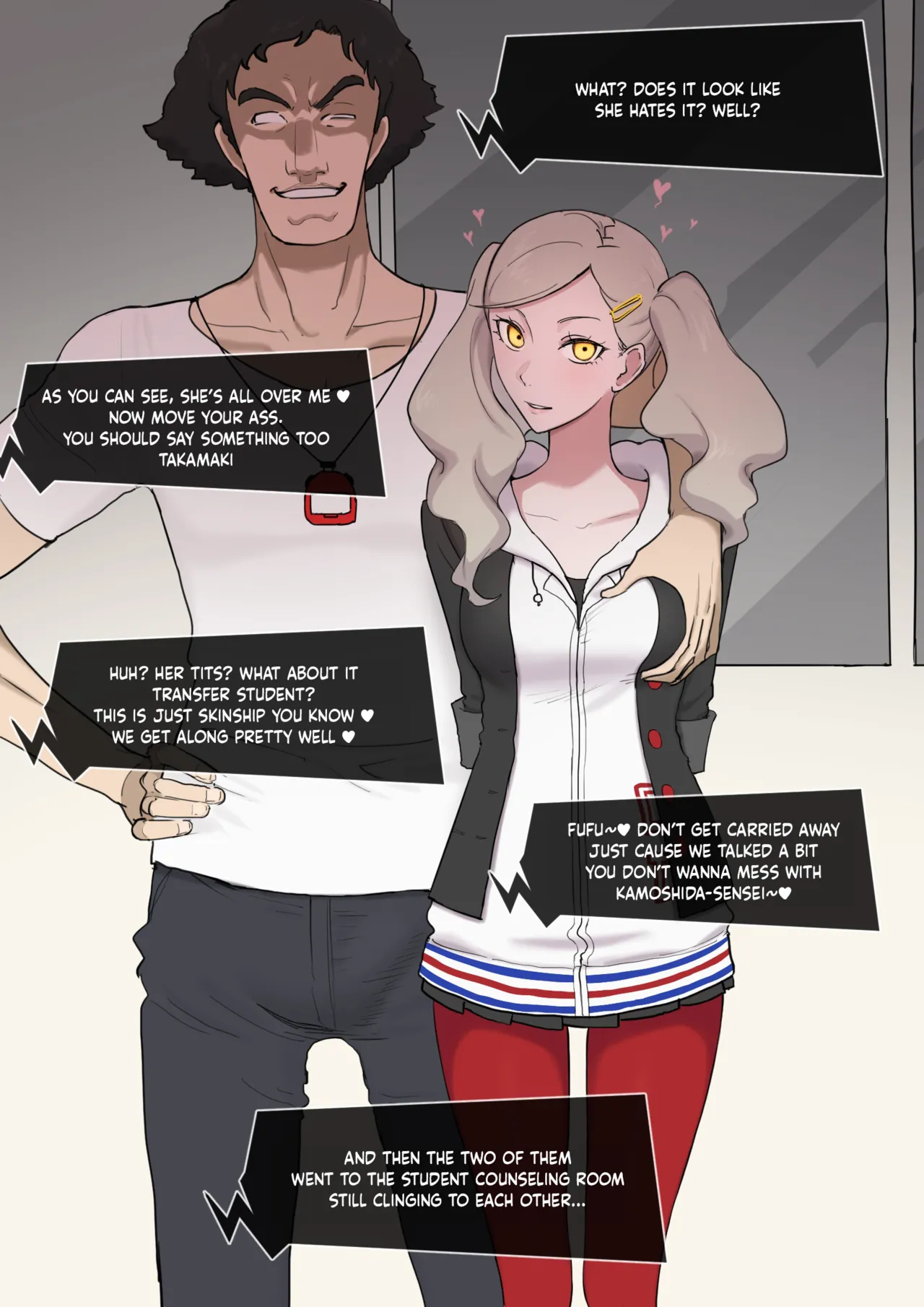 Persona 5 Ann x Kamoshida page 2 full