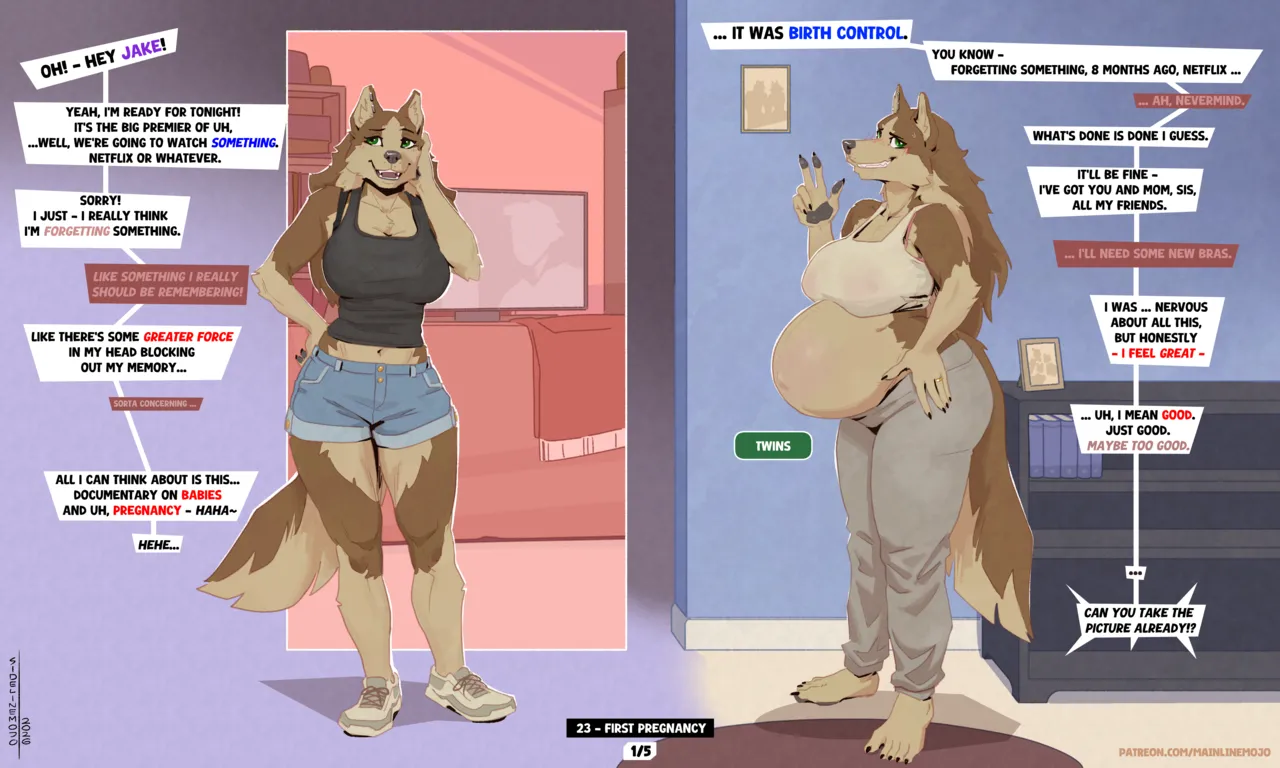 The Maternity Photos of The MILF Life of Roxanne page 1 full