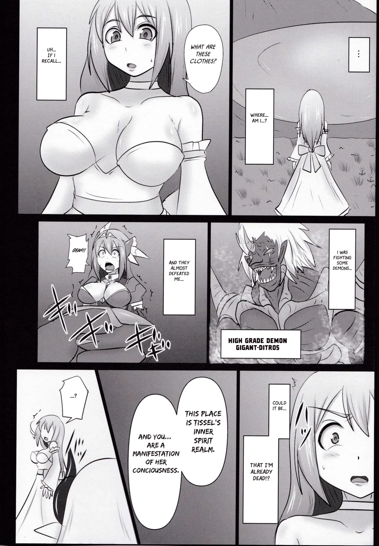 Raygis Valicess Elsain "The Awakening of the Great Demonic Broodmother" page 6 full