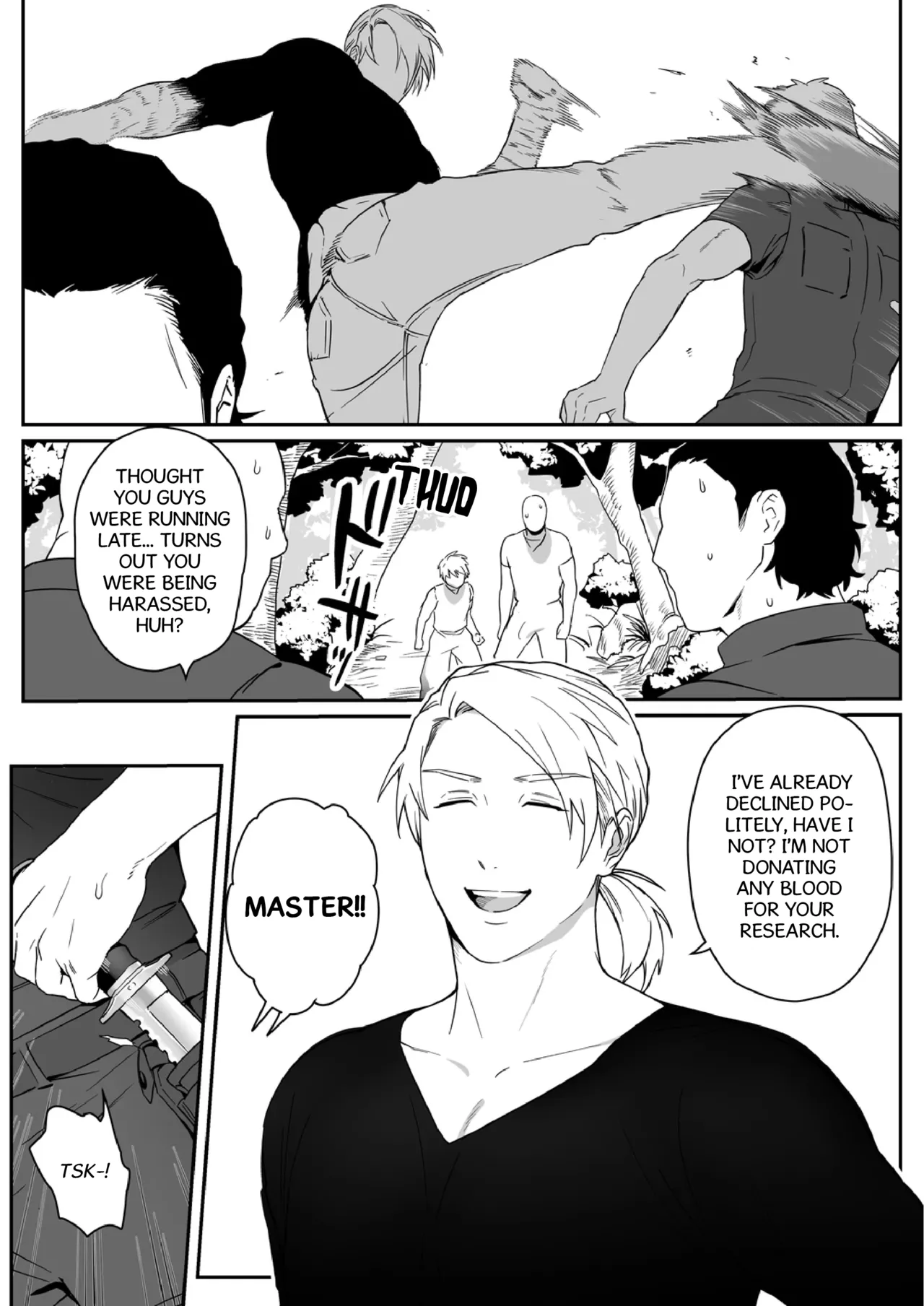 The Immortal Master’s Manga page 2 full