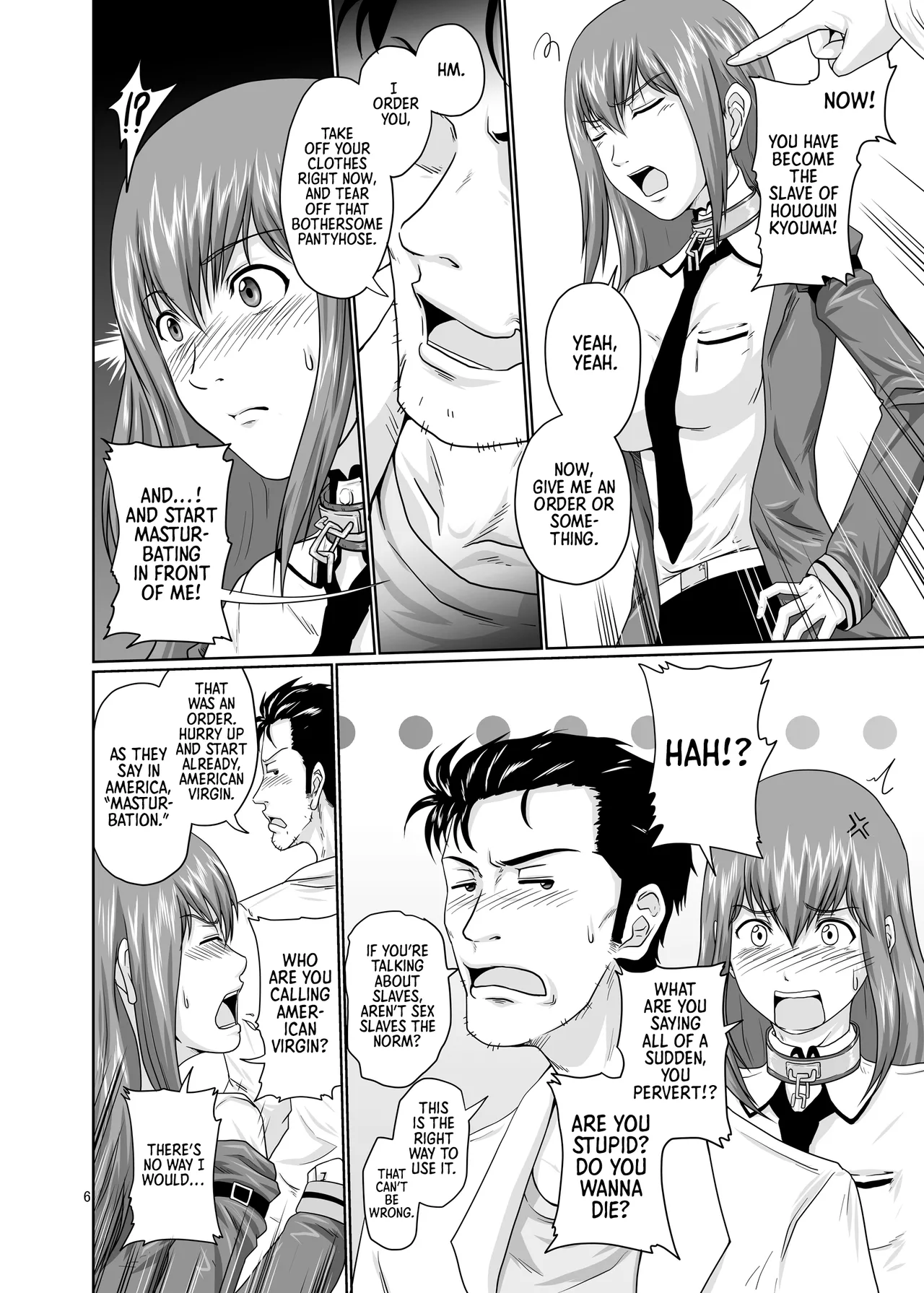A Completely Submissive American Virgin - Chapter a -Sexual slavery Makise Kurisu- page 5 full