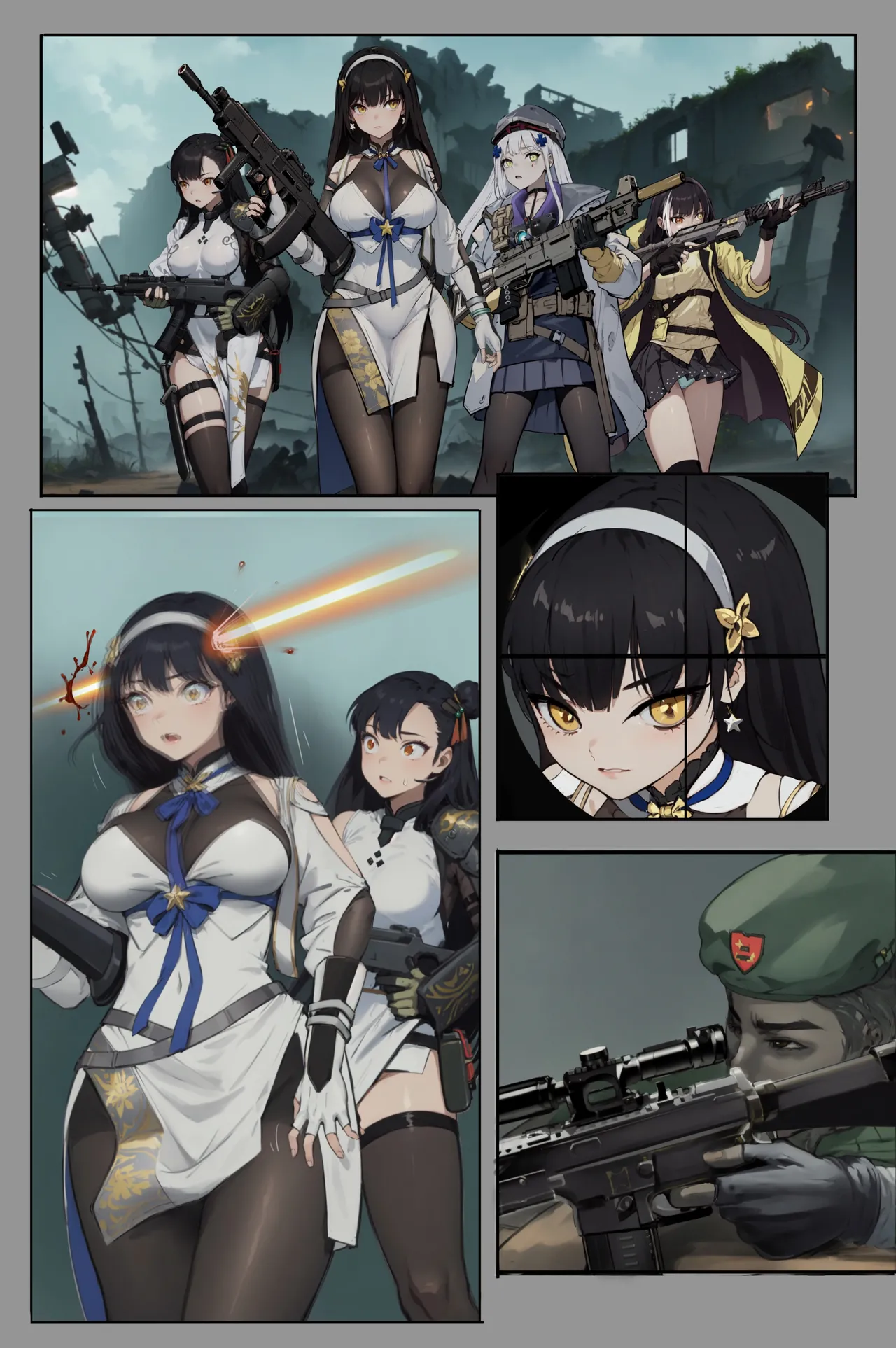 ［最初的神］少女前線 1-2（r18g） page 2 full