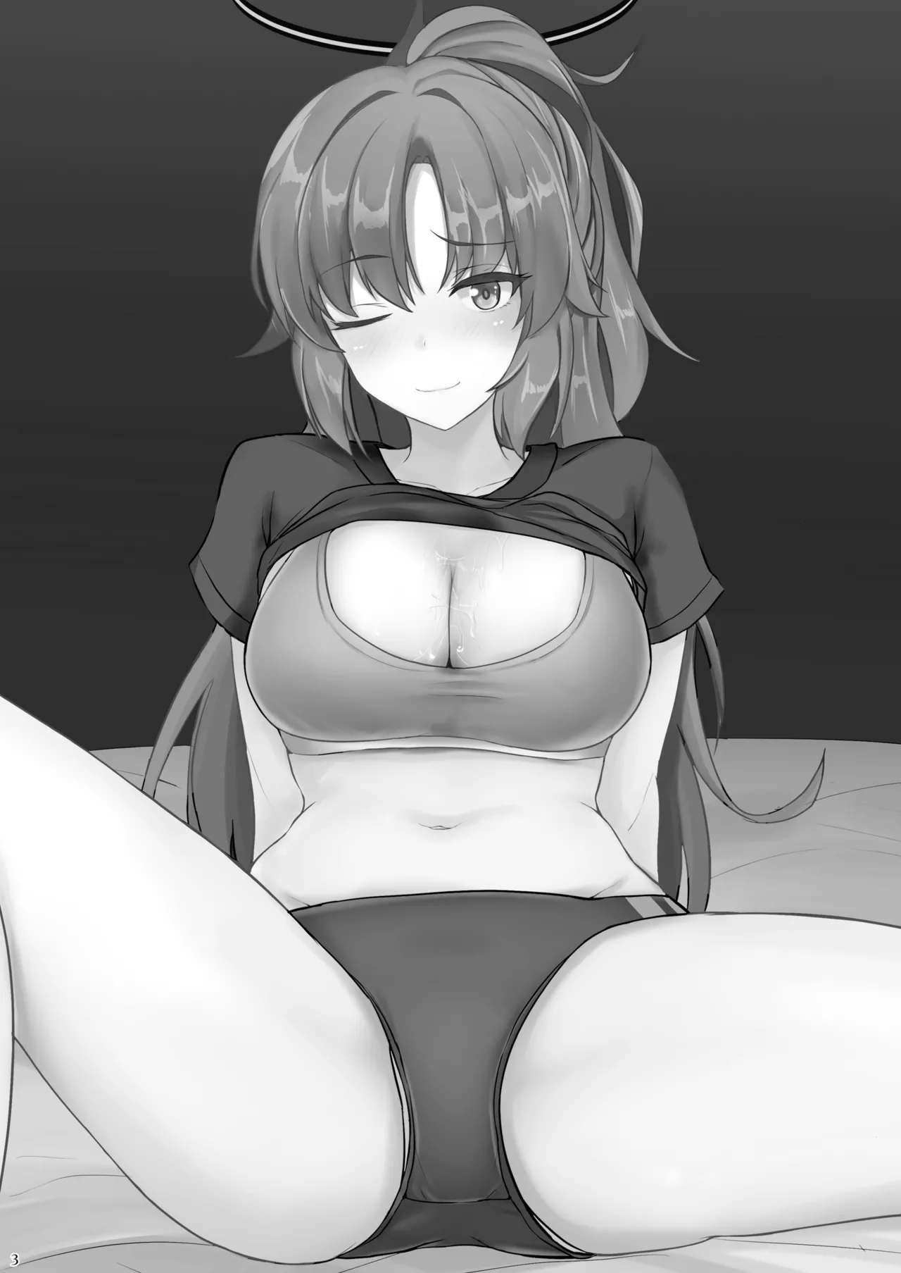 Hakuginmokusei  I want to jerk off to Yuuka Hayase page 2 full