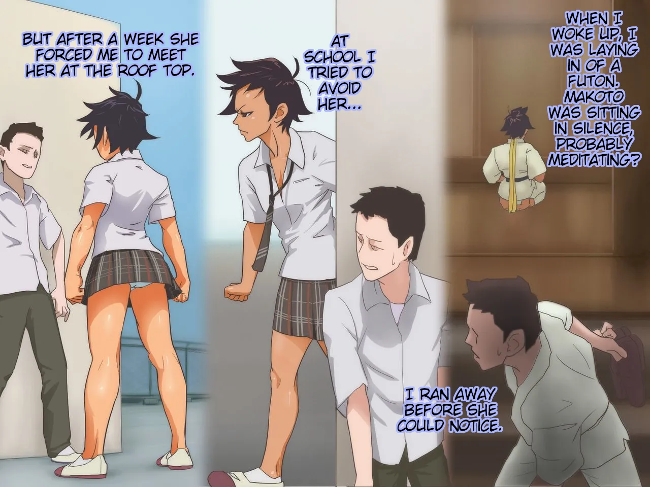 Hot Blooded Karate Girl, Niramarese Cross 5th-Dan Missionary Technique page 8 full