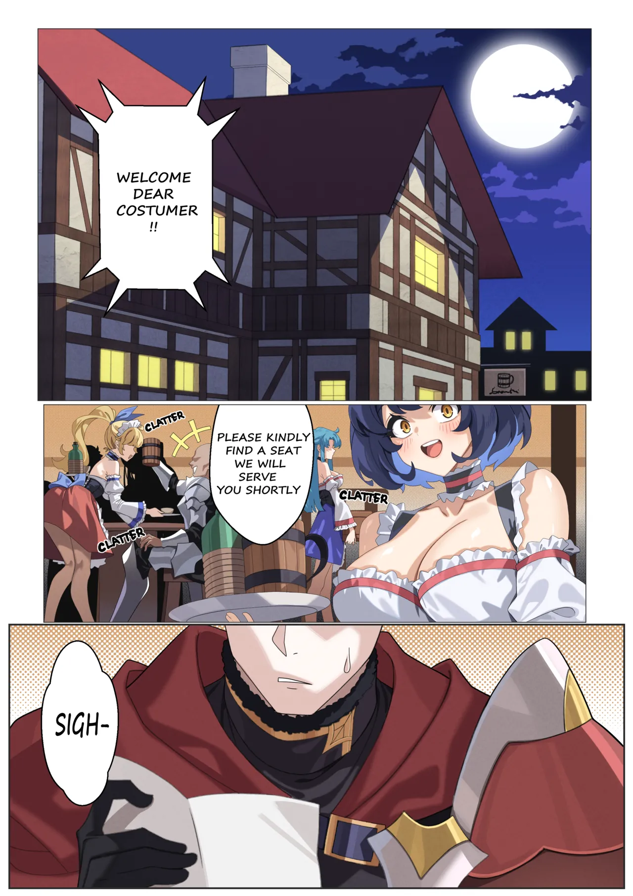 Eternal Realms Arc 1 - Oh No! A Bee GIrl Wants to Break my Mind! - BlazeSM page 2 full