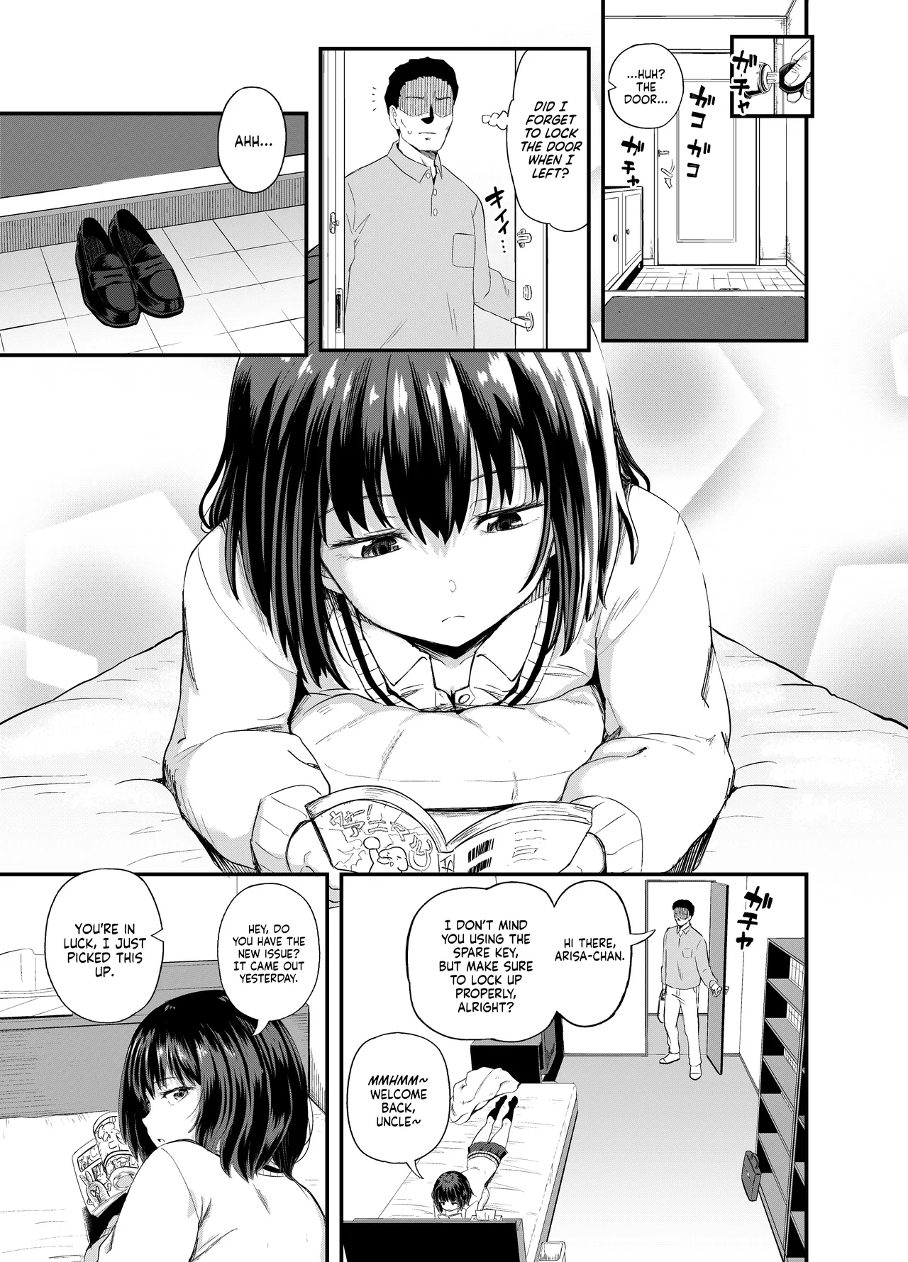 Mei wa Oji Taku de Baito Suru | A Niece Who Works Part-Time at Her Uncle's House page 2 full