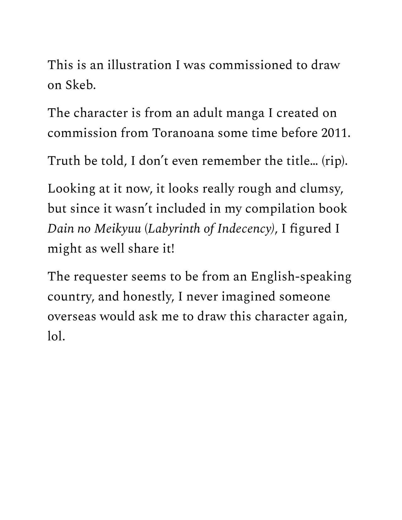 Commission Original Character page 3 full