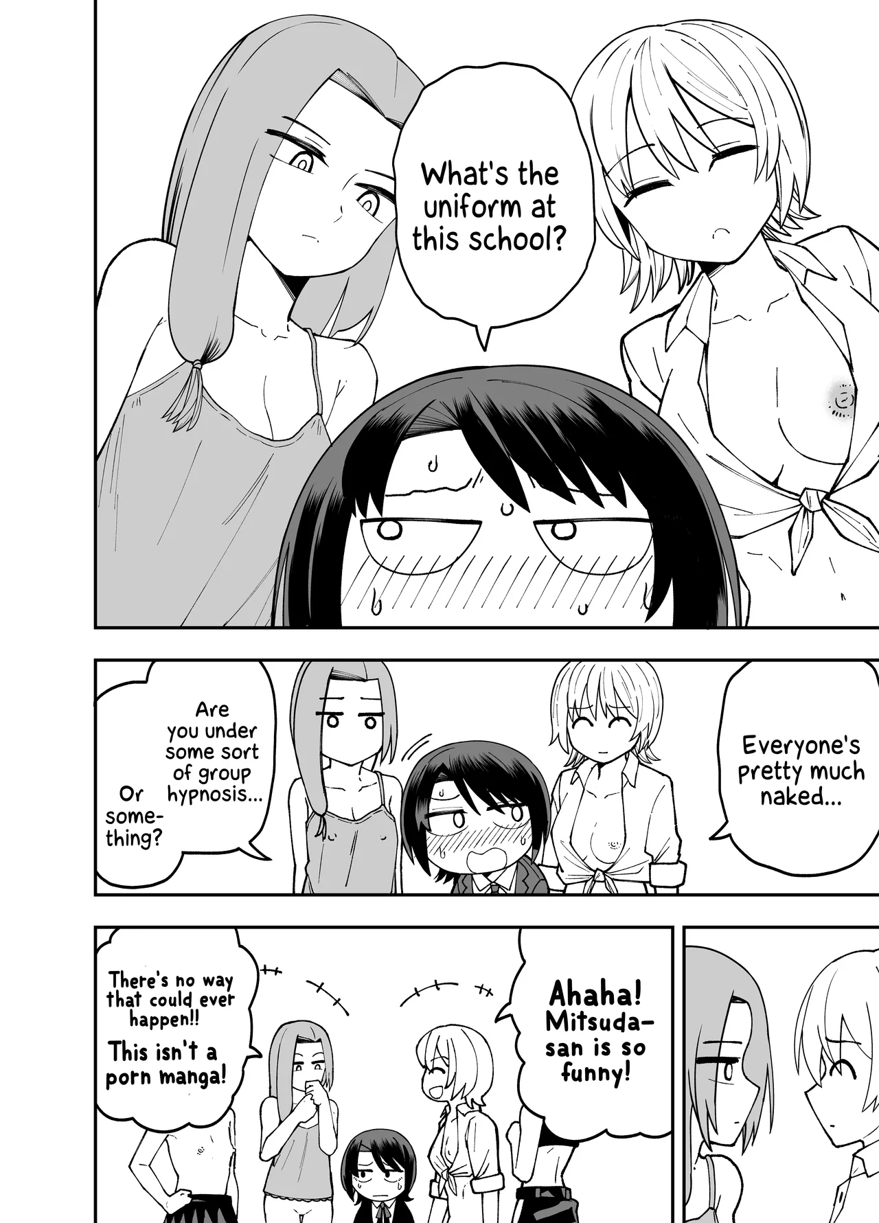 Seifuku ga jiyuu sugiru shingakkou | My New School Is Too Free When It Comes To The Uniform page 7 full