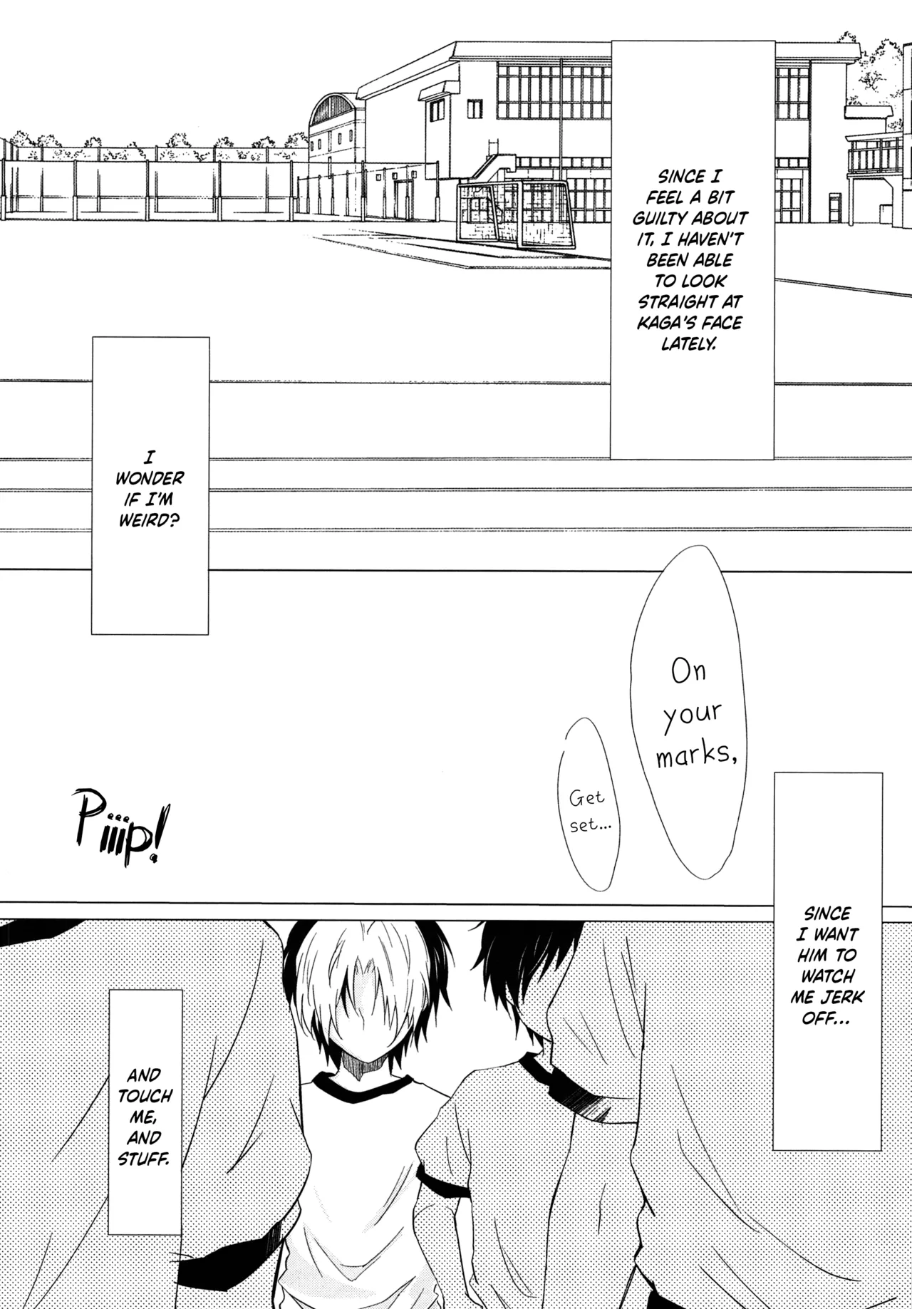 Shougi-bu Buchou ni Koi o Shita Ore wa, Aitsu no Kao Koe Nioi o Omoidasu Dake de Konna ni Ecchi na Karada ni Natte Shimaimashita. | After I Fell in Love with the Captain of the Shogi Club, My Body Becomes This Lewd Just by Thinking About His Face, Voice and Scent. page 7 full