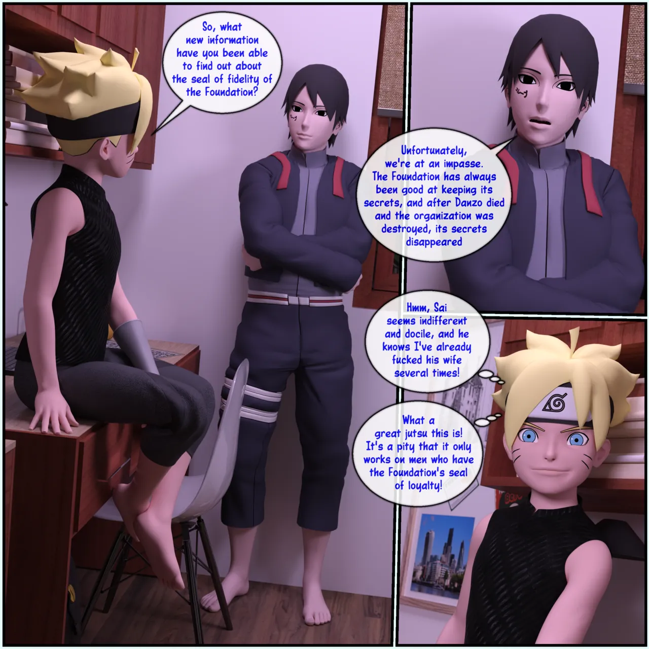 Boruto and the Jiraiya Scroll 7 page 2 full