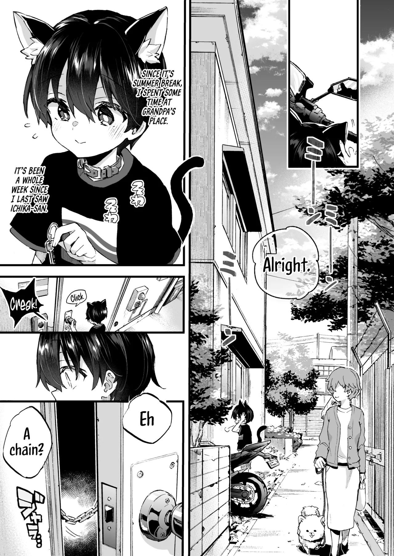 Chotto Kowai Onee-san ni Katte morau Koto ni Narimashita.2 | A Kind of Scary Onee-san Took Me in as Her Pet 2 page 6 full