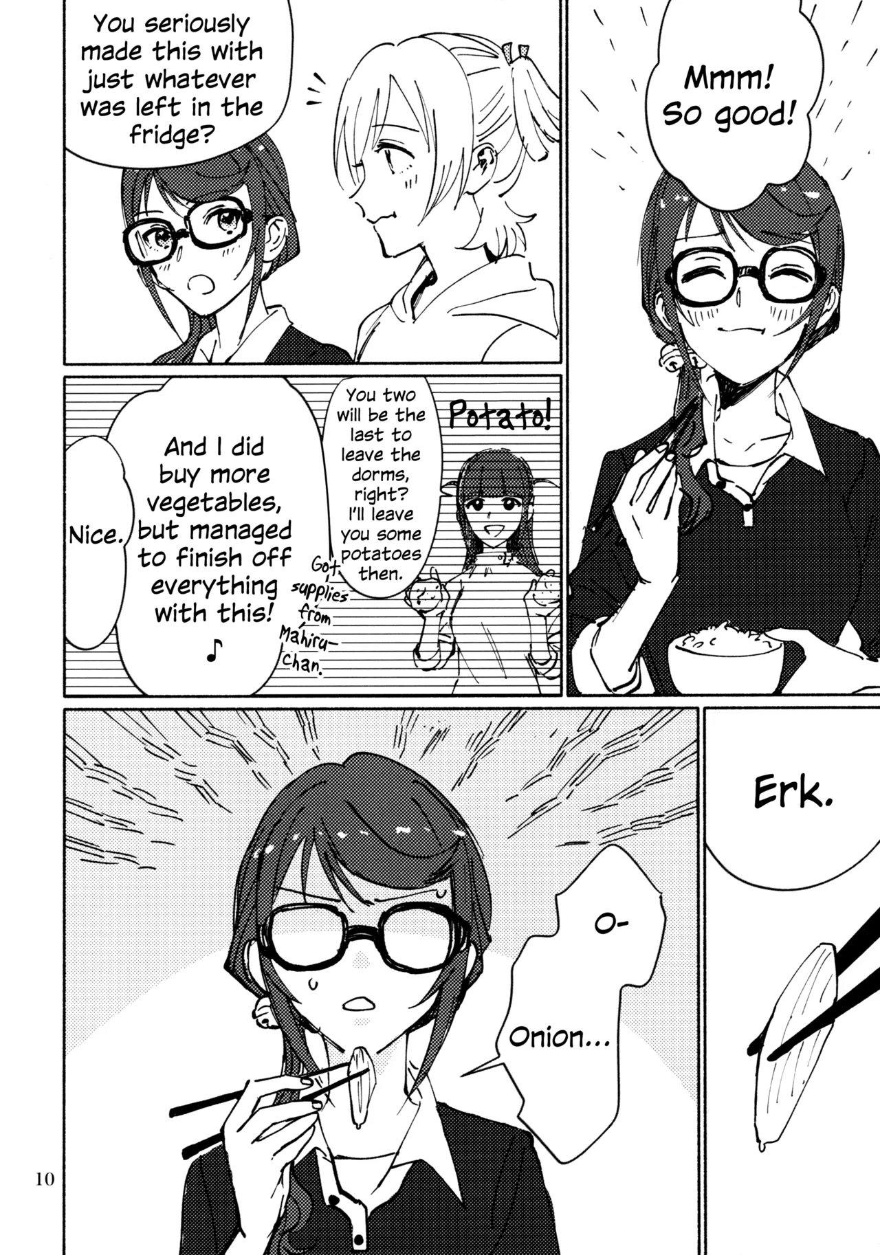 Sangatsu Yokka, Suiyoubi | Wednesday, March 4th page 9 full