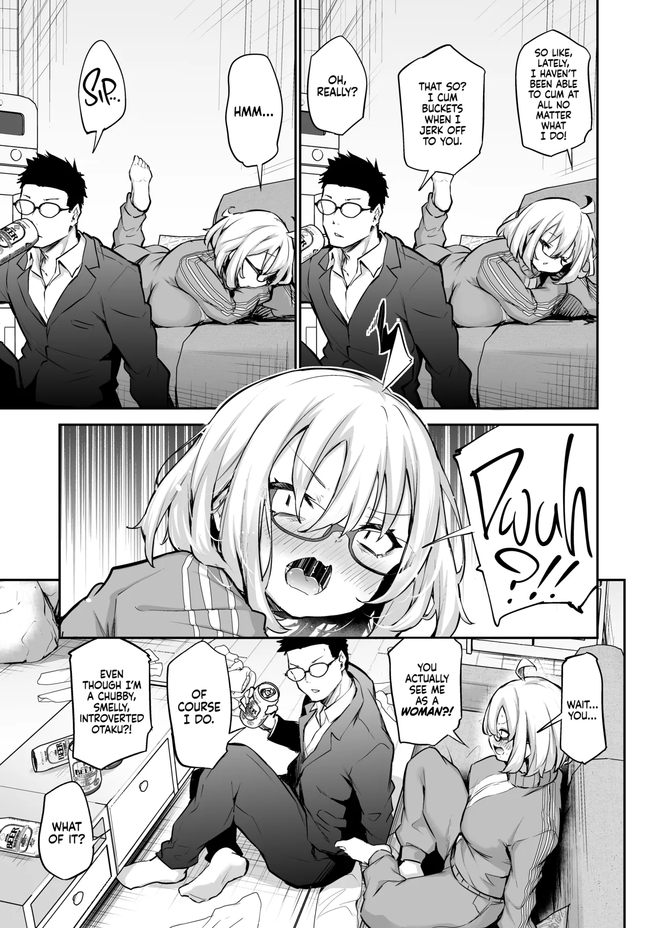 Furo Kyan Inkya Onna, Hatsu Kareshi Chinpo de Mesu ni Naru | A Shower-Hating, Shut-in Girlfailure Becomes a Woman From Her First  Boyfriend’s Cock! page 6 full