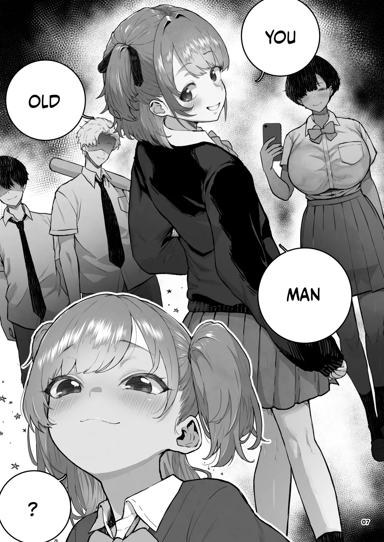 Mesugaki Muchi Muchi | Ignorant Plump Bratty Girl page 7 full
