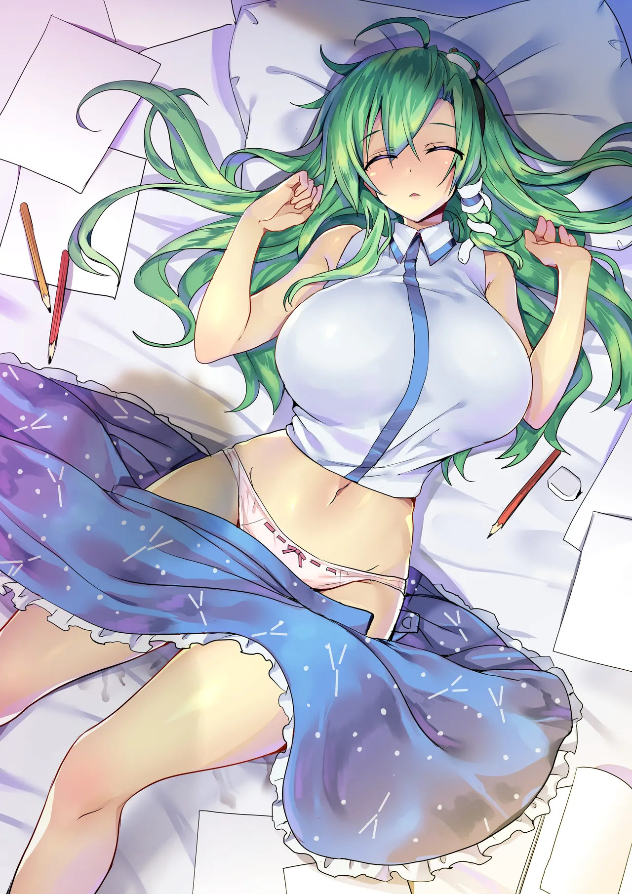 Sanae Onee-chan de Obenkyou Shiyou! page 2 full