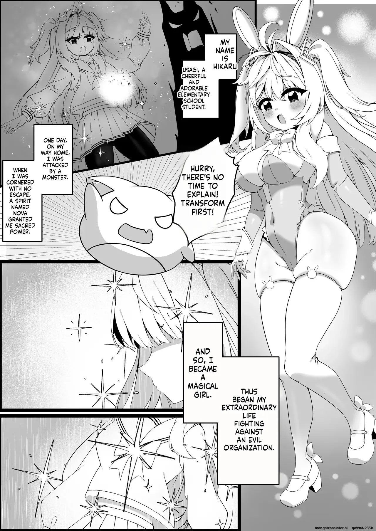 Ero-kei Mahou Shoujo J-kei ~Shokushu-fuku no Kousoku Choukyou~ page 3 full