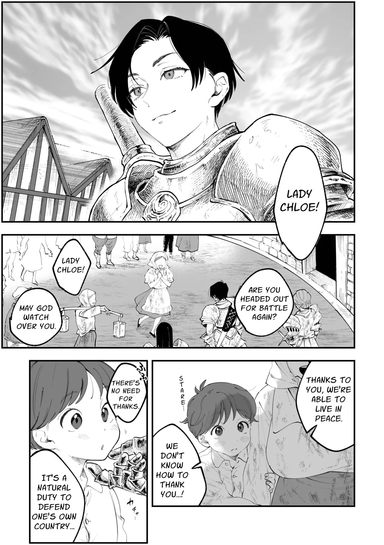 Warui Onna Kishi ga Kawaii Otokonoko o Rape Shichau Hanashi | A story about a bad female knight who rapes a cute boy page 2 full