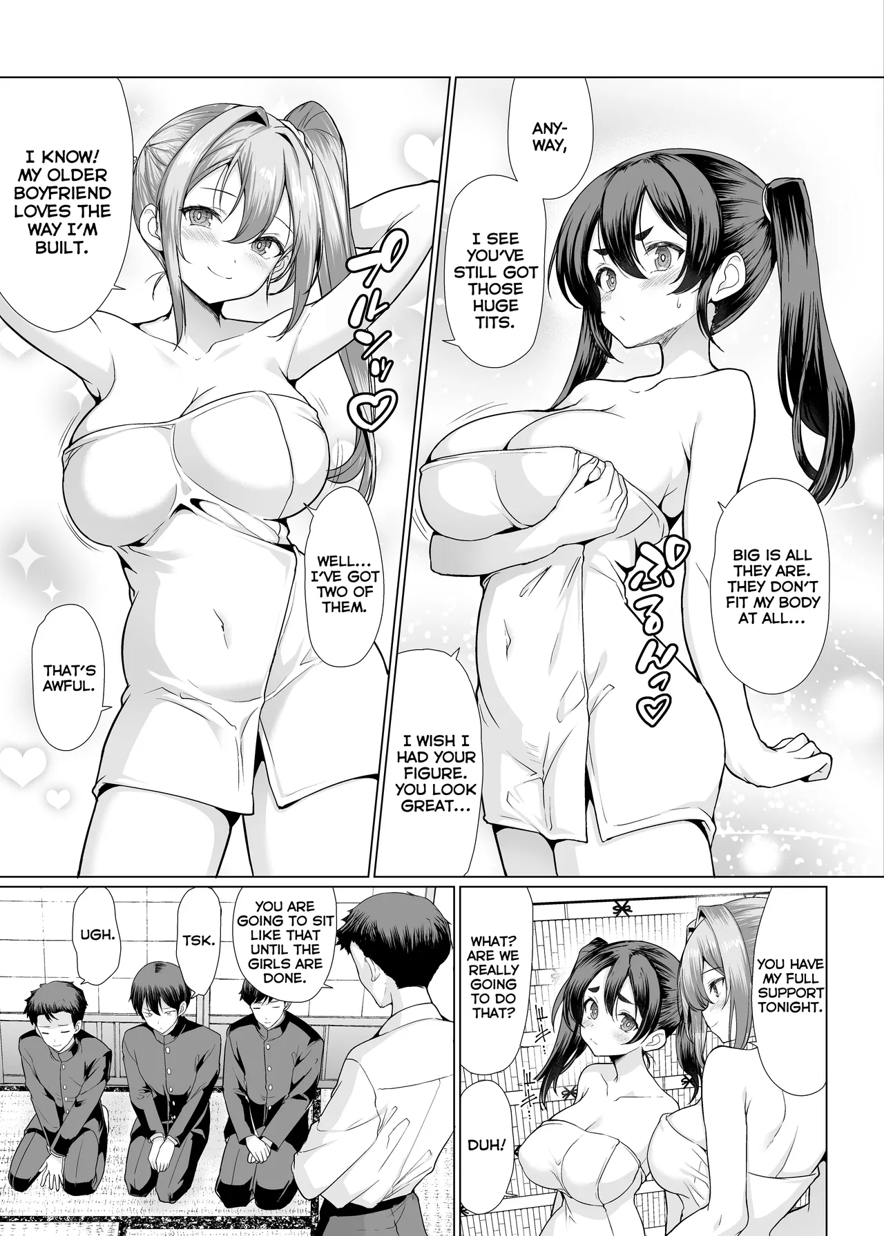 Onsen Haitte tara Joseito-tachi ga Osotte Kita | My Students Jumped Me When I Got in the Hot Spring page 5 full