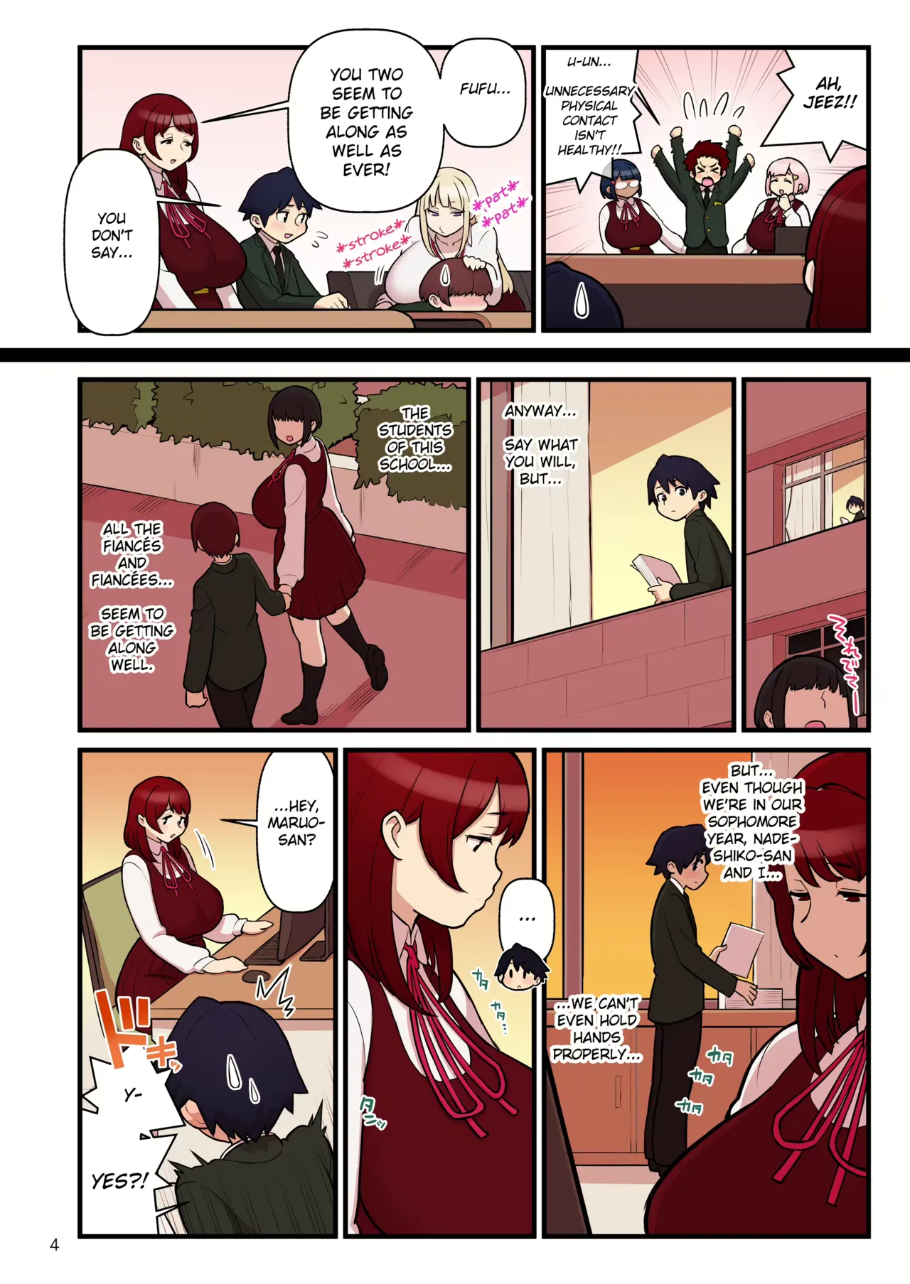 Iinazuke Gakuen FILE: 01 "Hajimete Soine" Hen | Fiance Academy FILE: 01 "First Time Sleeping Over" + Iinazuke Gakuen FILE: 02 "Futatabi Yuwaku" Hen | The Fiancé Academy FILE: 02 "Second Seduction" page 5 full