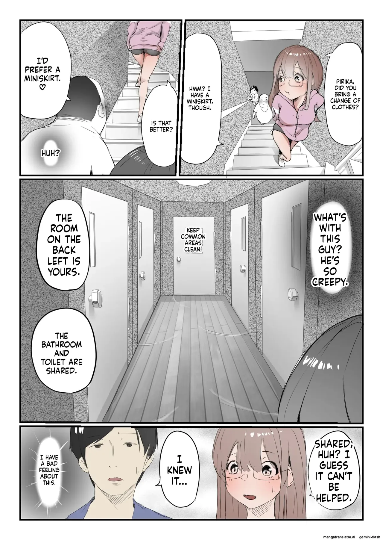 Yasui Share House de Kanojo ga Nerawareru Hanashi page 6 full