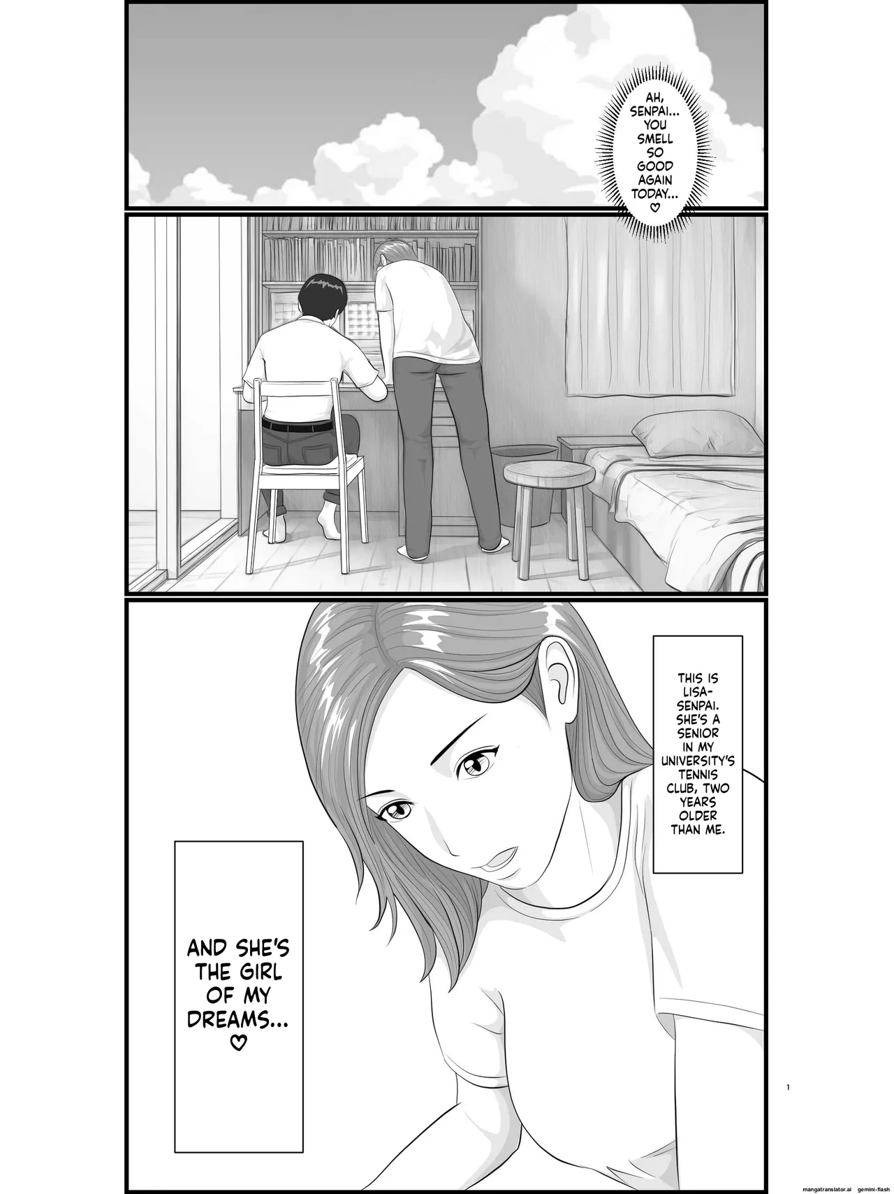 Akogare no Hito wa Mou Owari! Daigakusei - Lisa Hen page 2 full