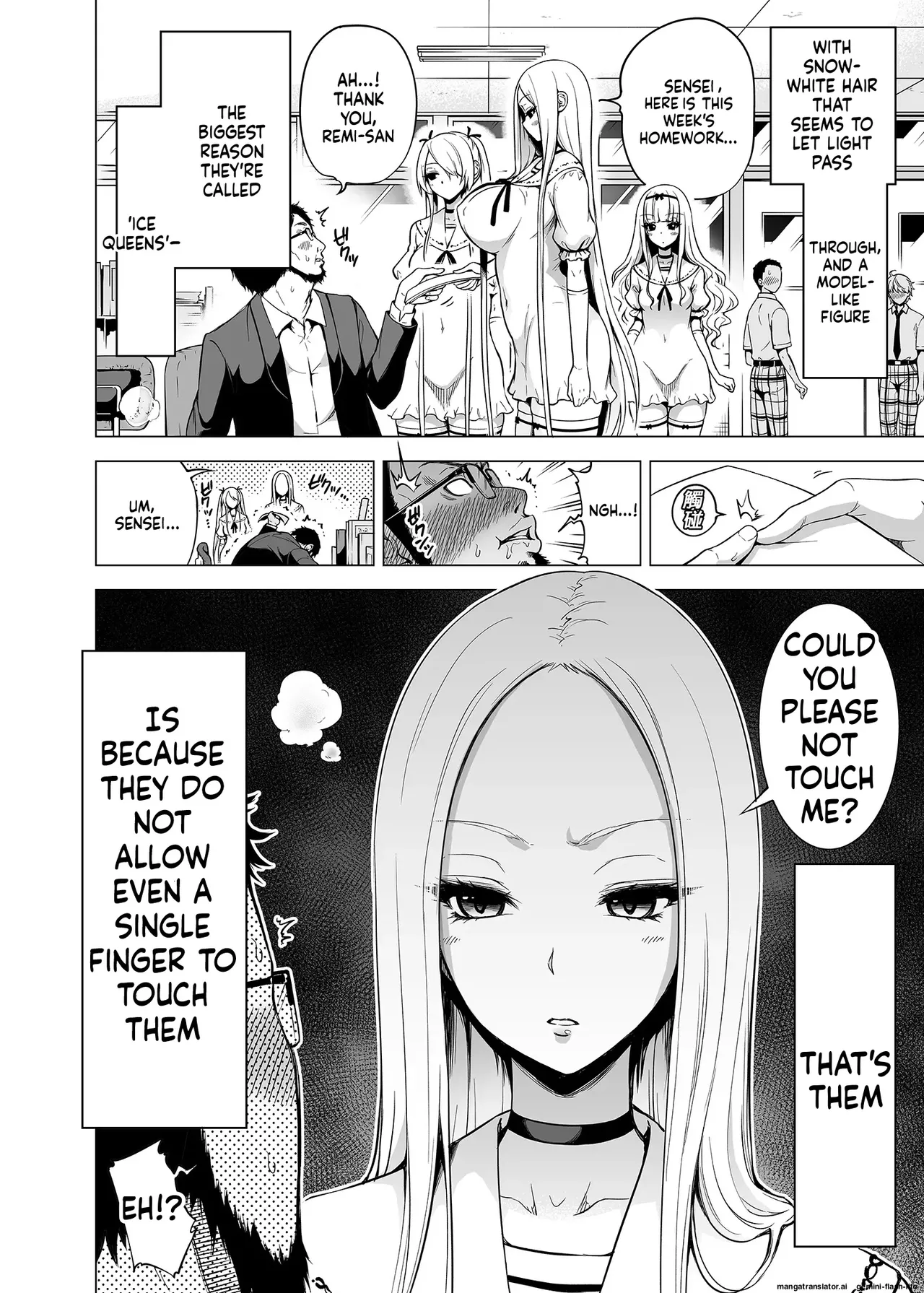 Hands-On Draining with Three Succubus Sisters 1 page 2 full