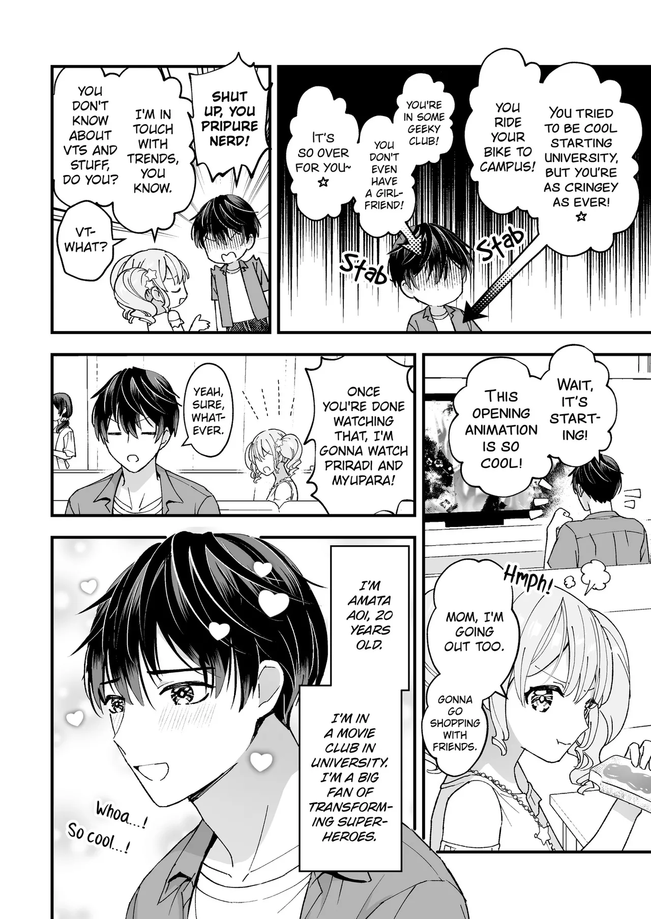 Sperm Milker Amata - I'm a Magical Boy？! Why Am I About to Get…？! page 6 full