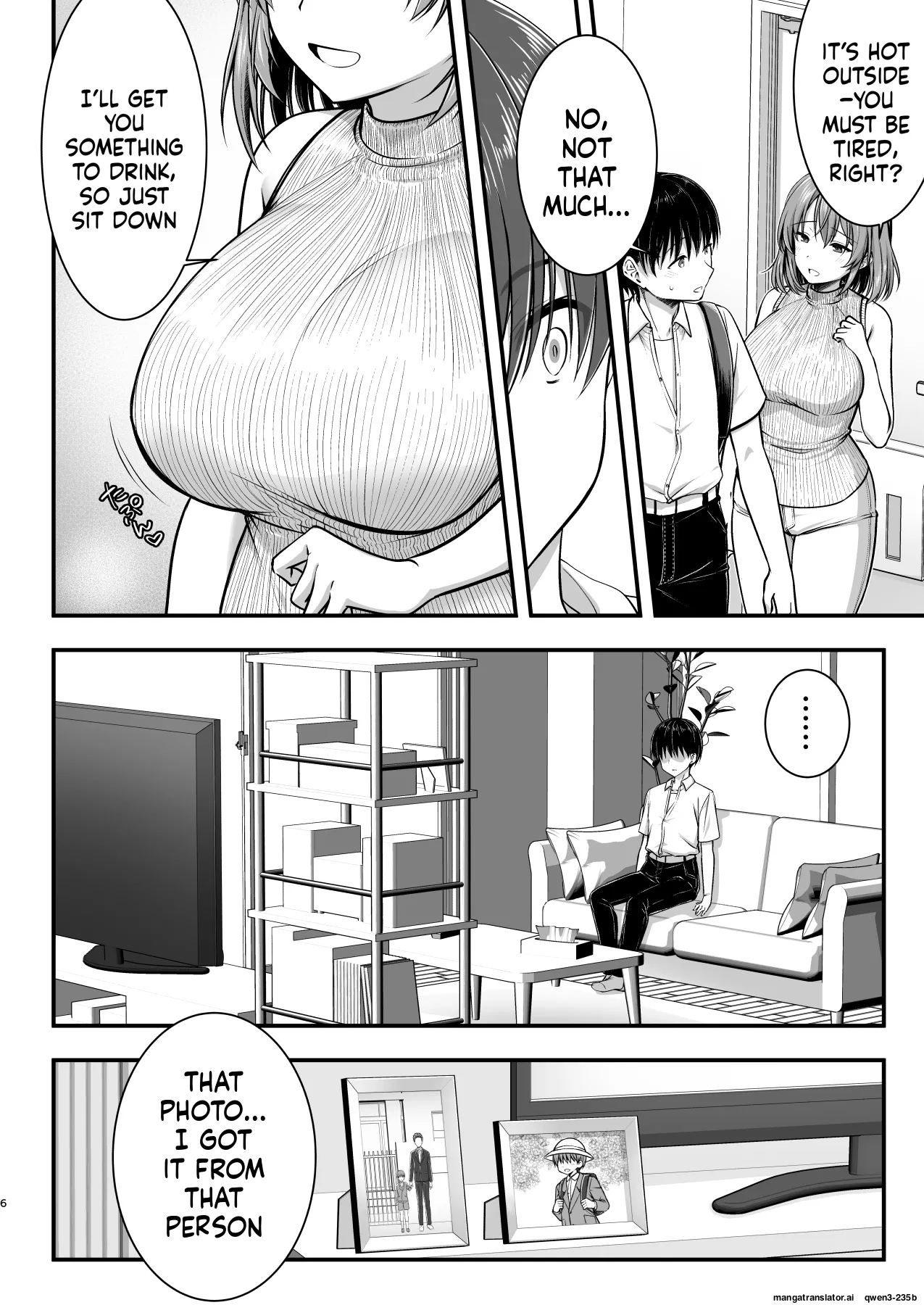 Kon'na Sukebena Karada de Hahaoya wa Muridaro! Muboubi sugiru Haha de Nuki makuru Hibi Remake page 6 full