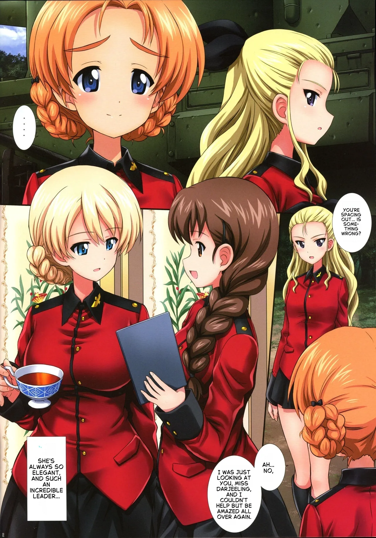 Gochuumon wa Koucha desu ka? 3 - Is the order a cup of tea? 3 page 2 full