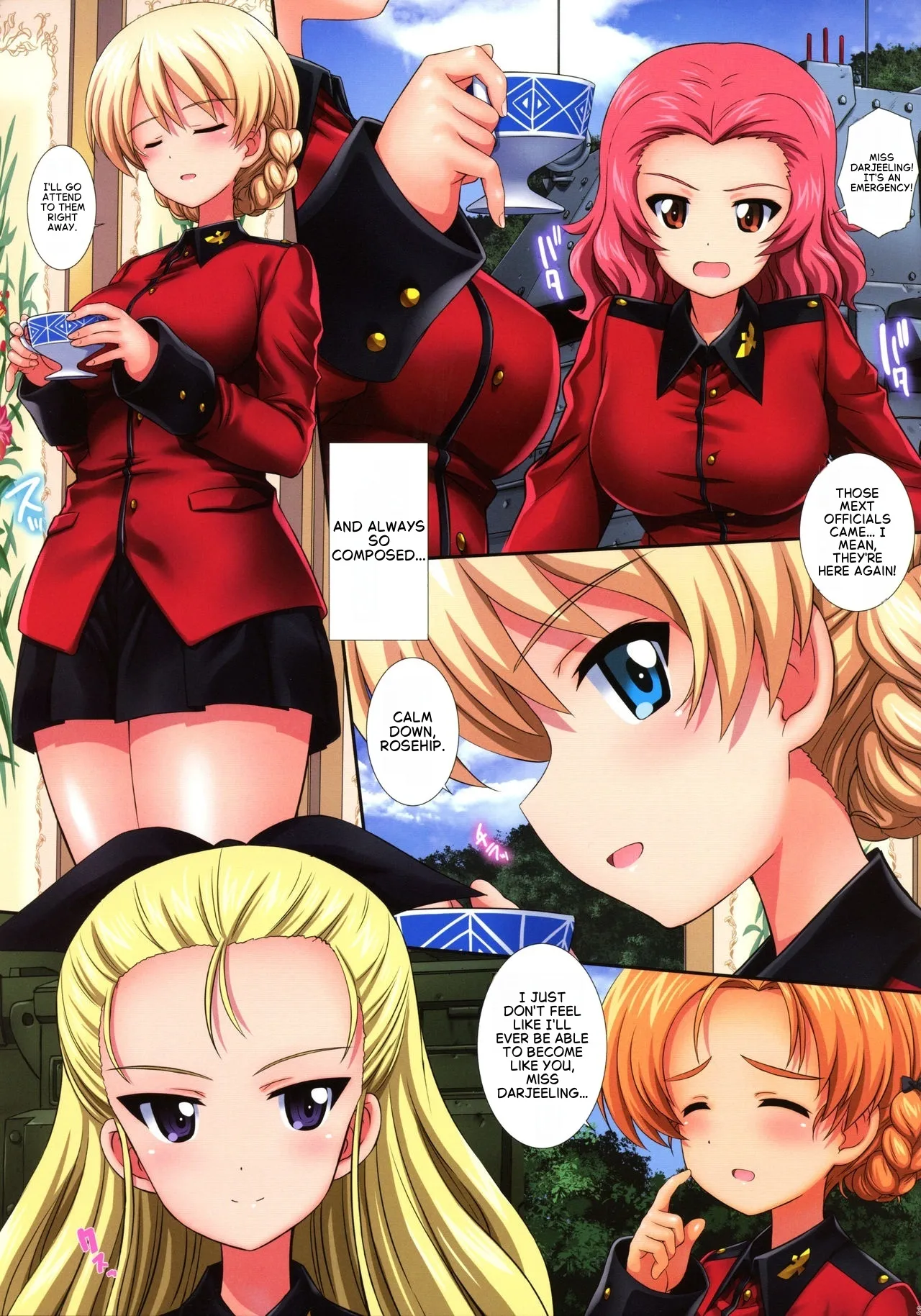 Gochuumon wa Koucha desu ka? 3 - Is the order a cup of tea? 3 page 3 full