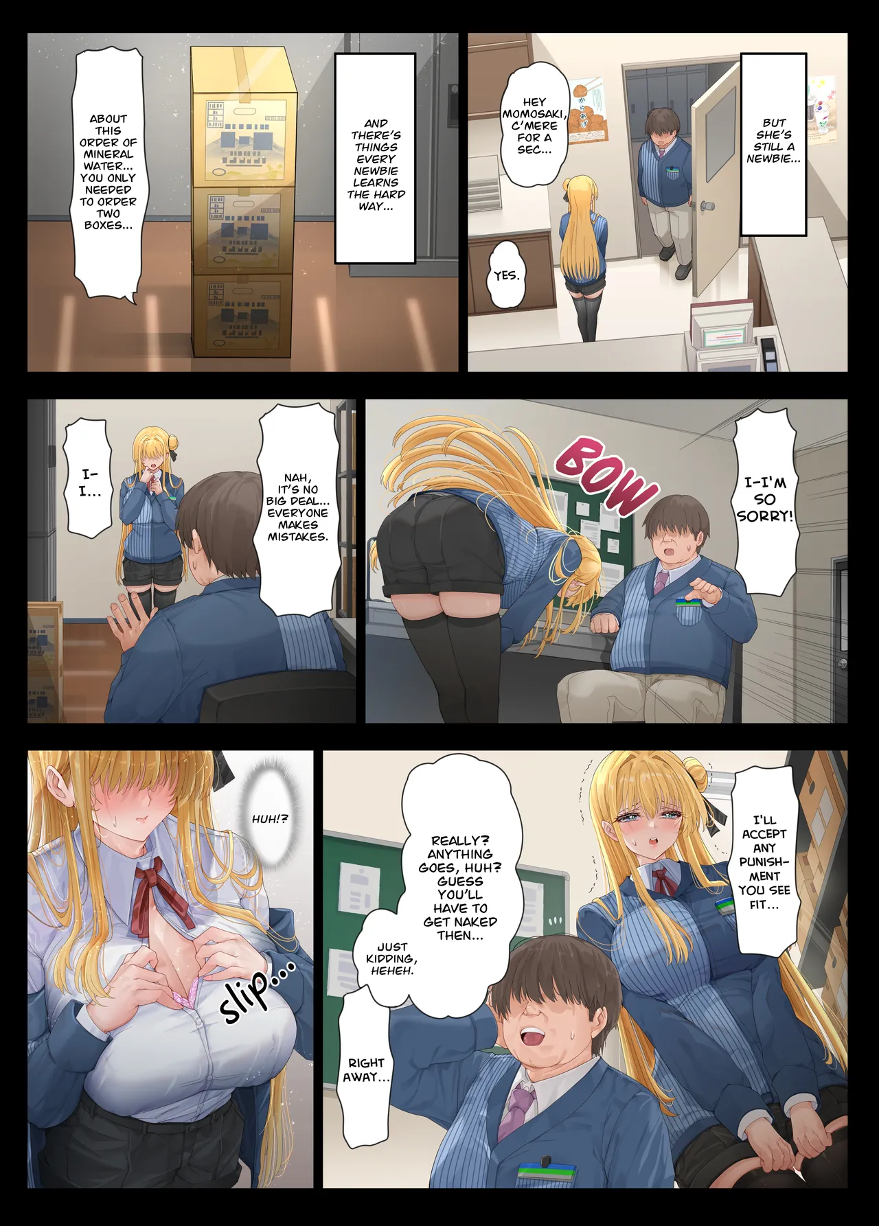 Tenchou... Tsugi wa Shippai Shimasen karaa... | Manager... I won't let you down again... page 4 full