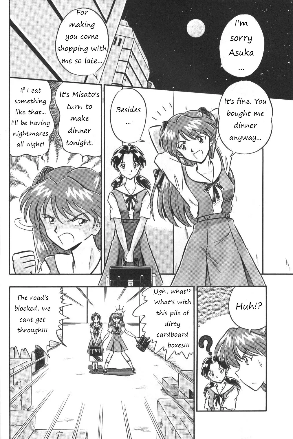 Neon Genesis Evangelion You Guys Are In The Way! page 2 full