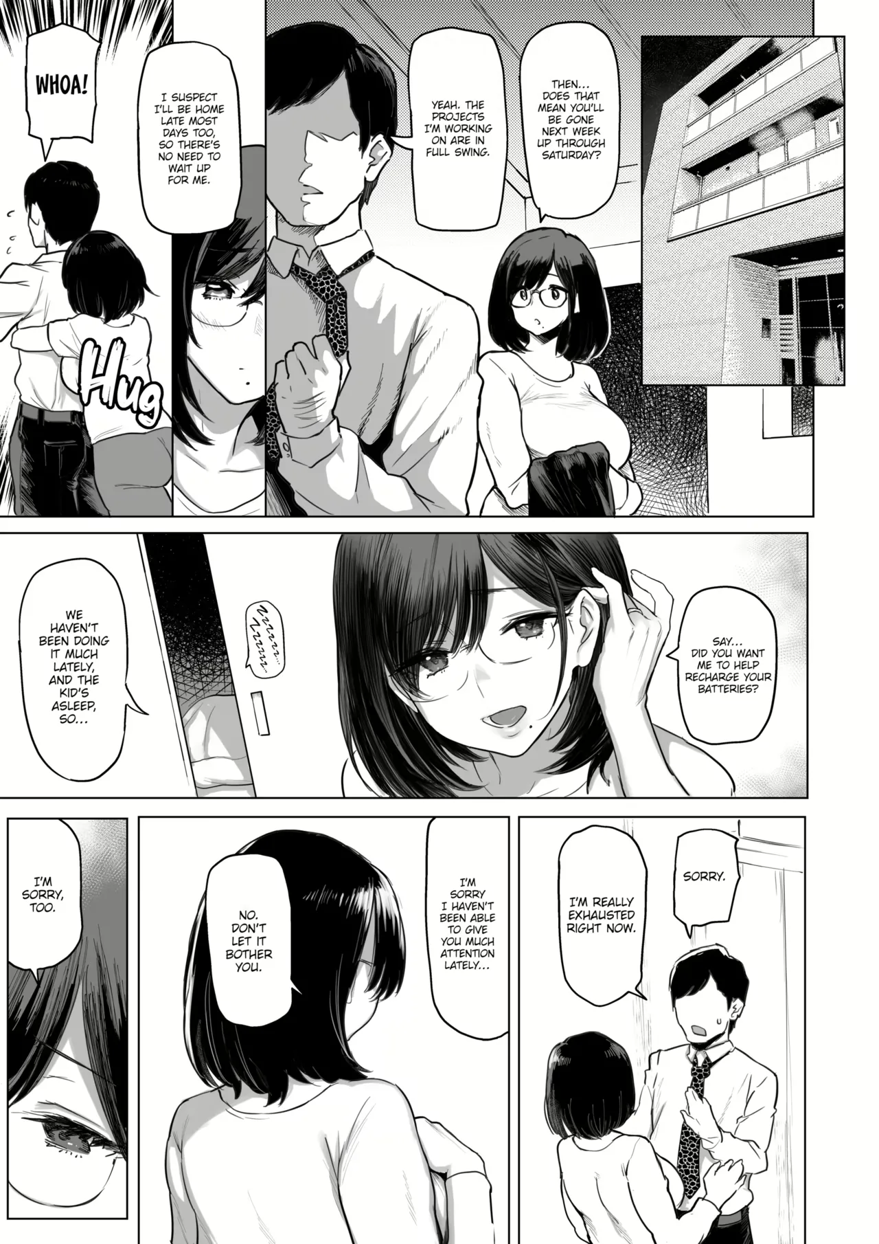 Hitozuma Haramu | Impregnating A Married Woman page 8 full