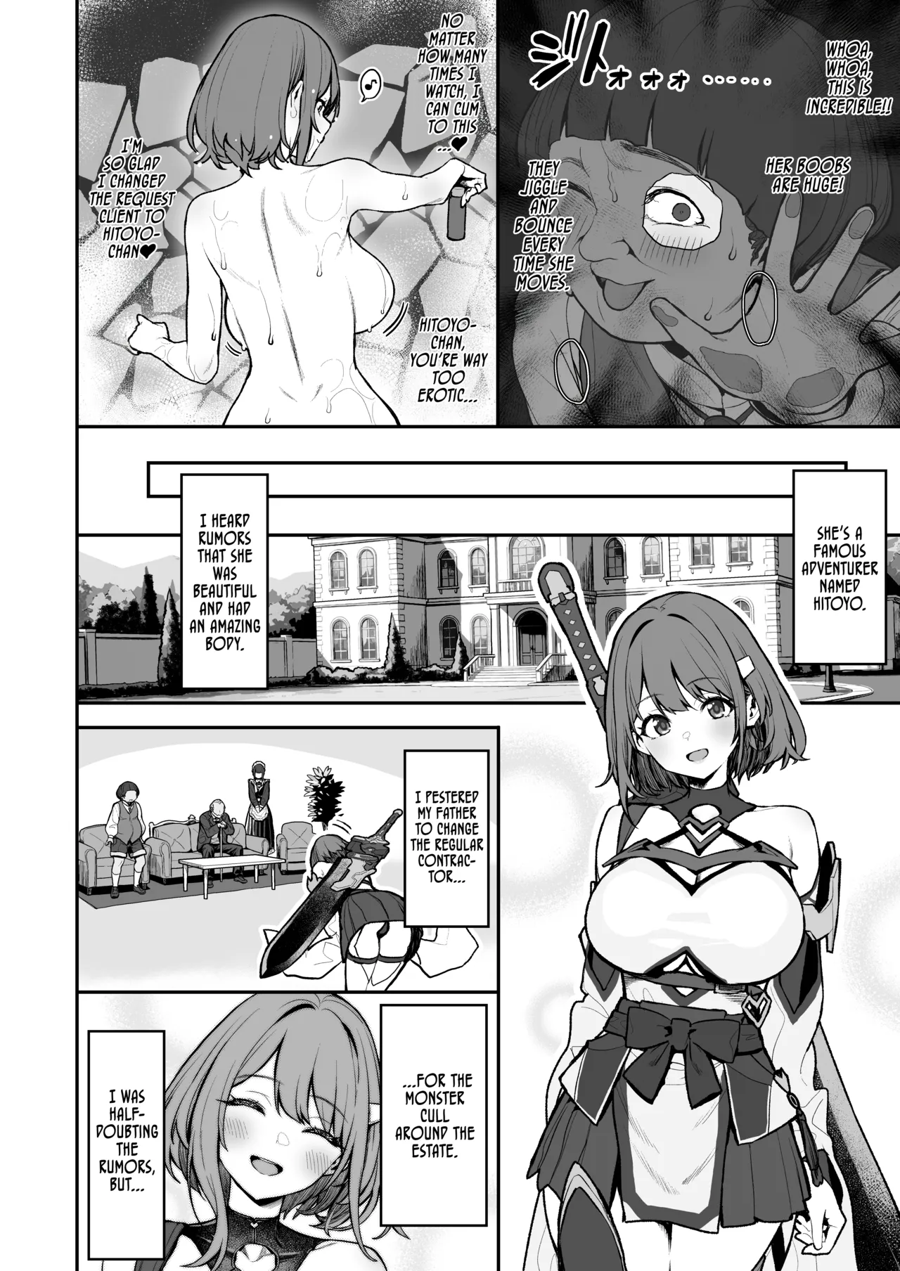 Hitoyo-chan no Junan 4 | Hitoyo-chan's Ordeal 4 page 3 full