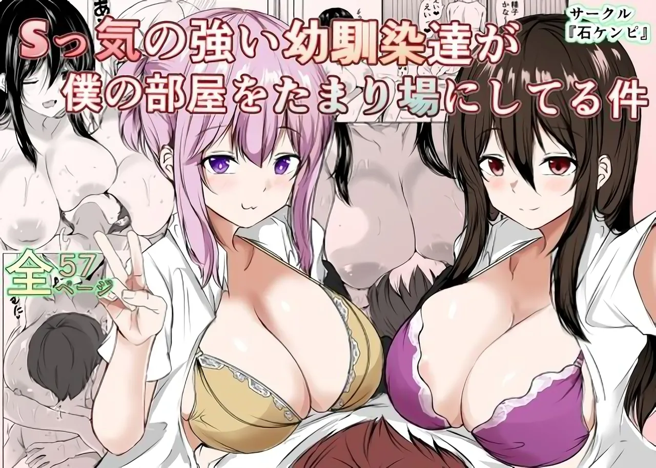 Sっ気の強い幼馴染達が僕の部屋をたまり場にしてる件 page 2 full