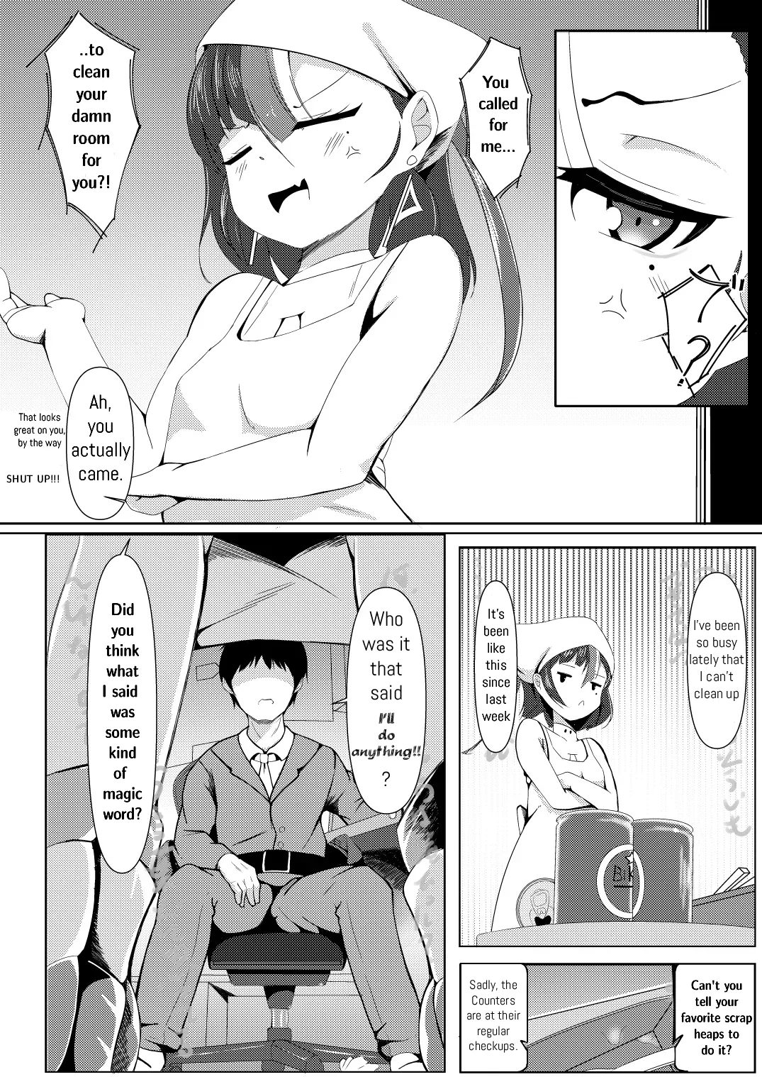 I'm Doing This So I Don't Get Turned To A Scrap Heap! page 5 full