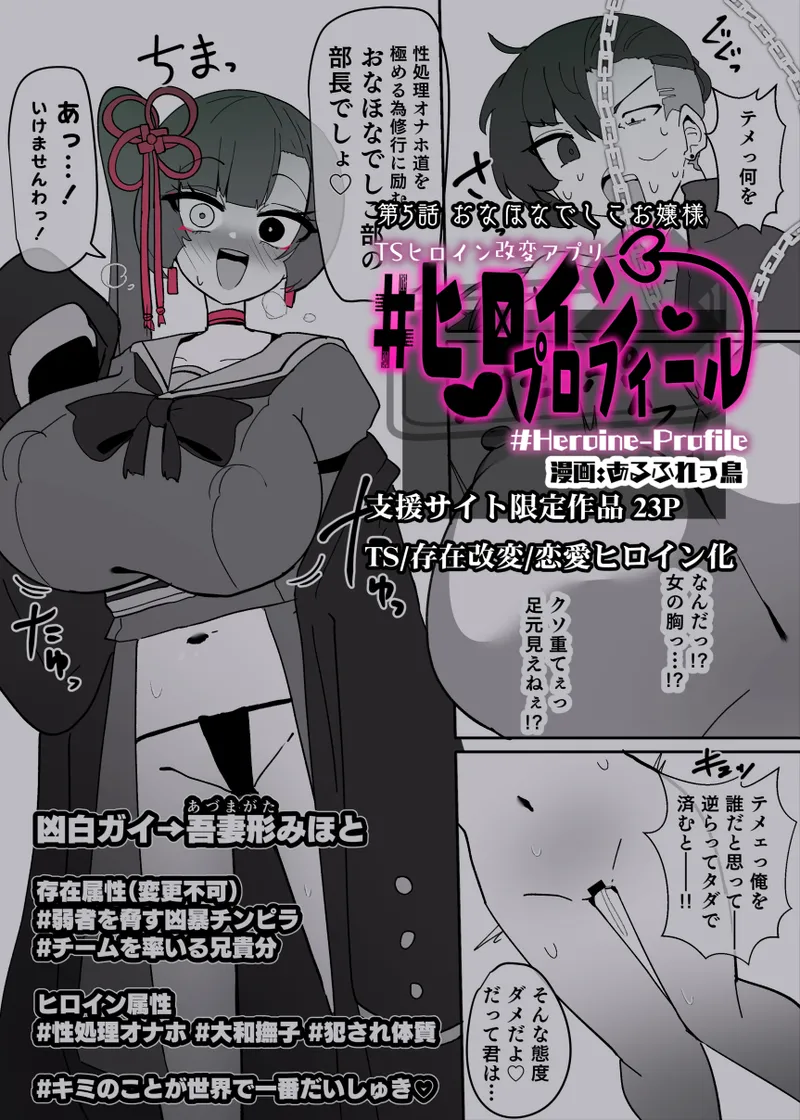 Heroine Profile⑤ page 1 full