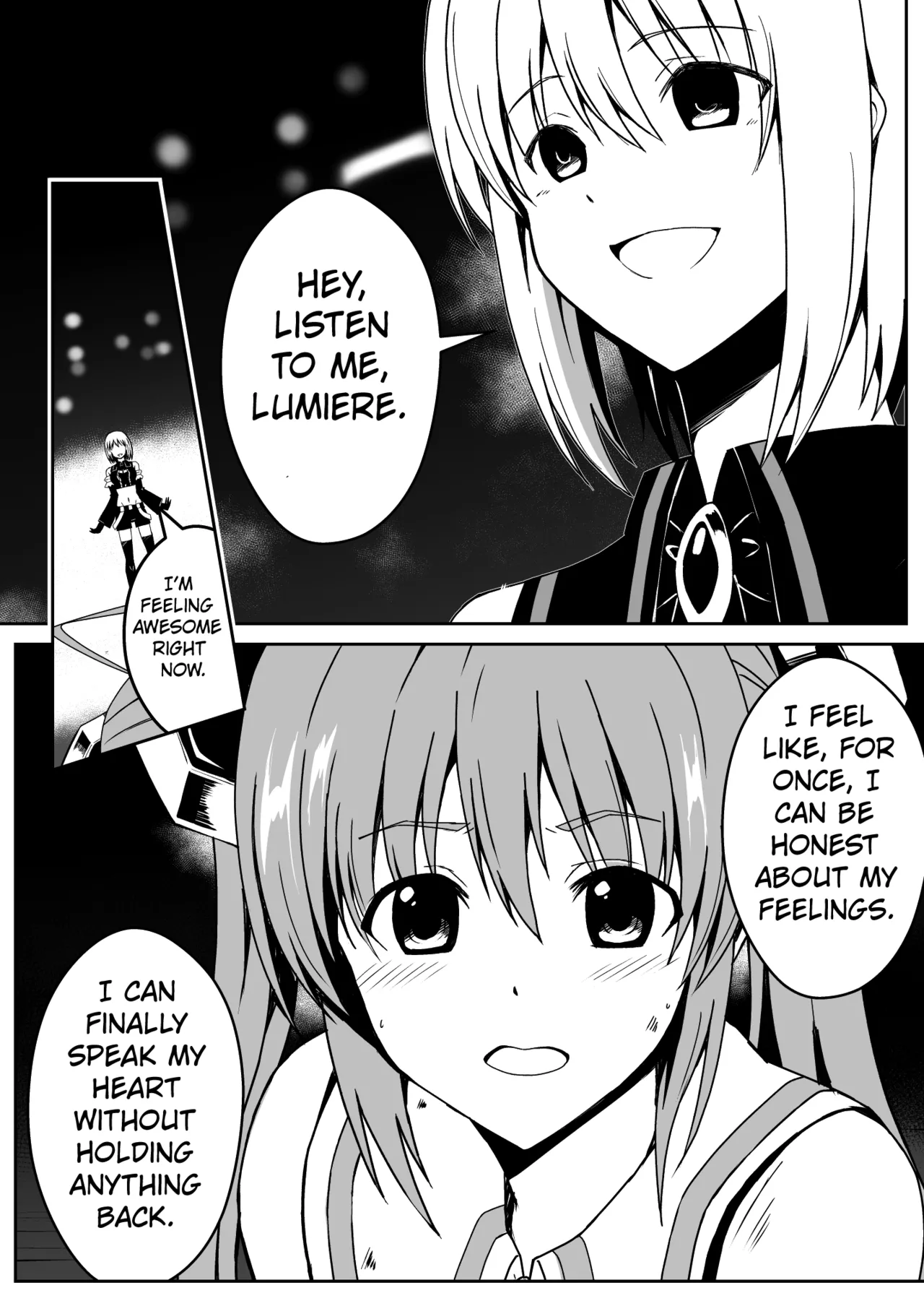 Rankou Tenshi Lumiere VS Artemis page 9 full