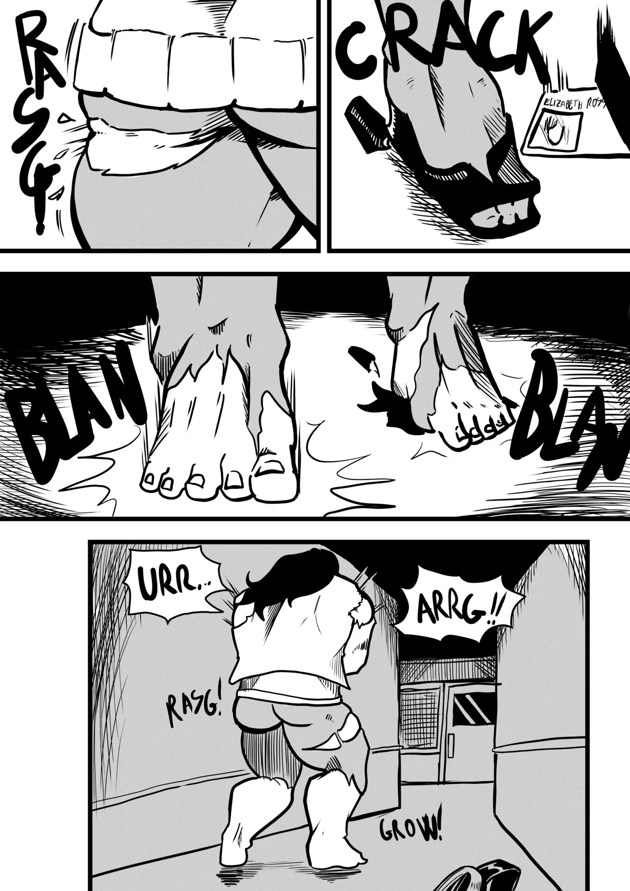 Betty Hulk AU: The First Transformation page 3 full