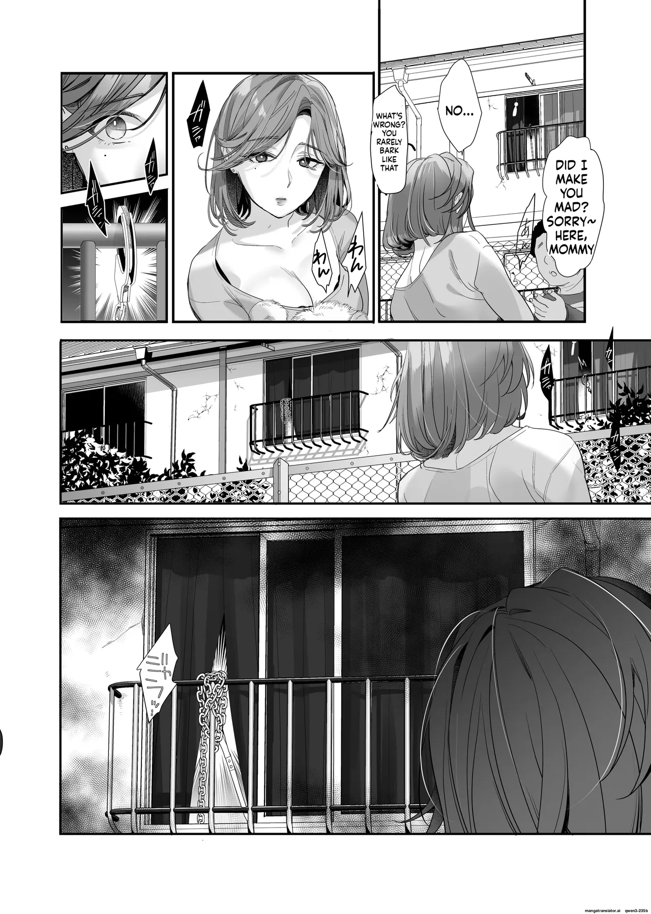 Continued After I was turned into a sex pet by an obedient gal and an NTR gal, I ended up swapping with the neighbor's pet page 6 full