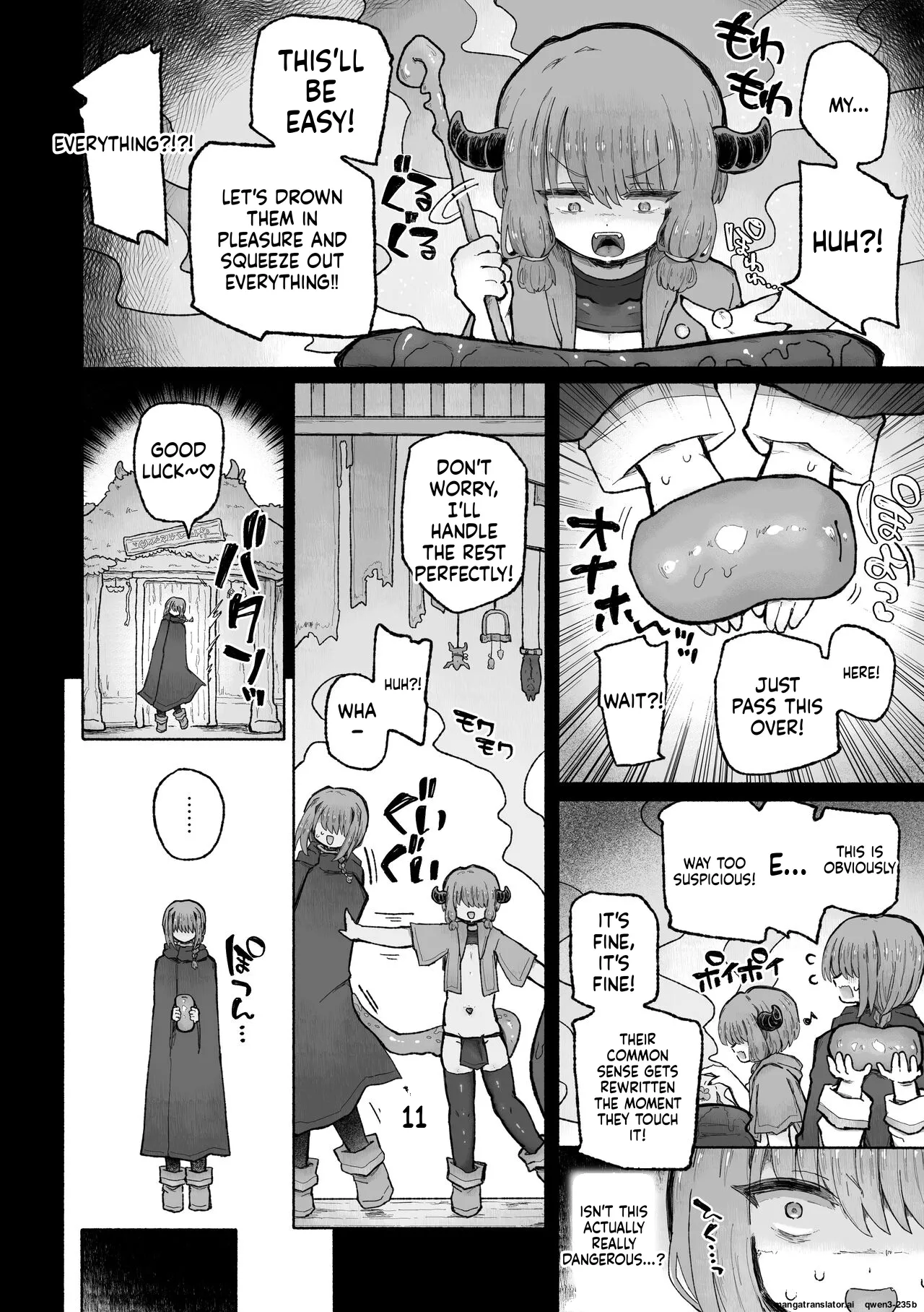 Kyosei no noroi de tensai majutsu-shi kanraku ♪ 〜futari matomete maō chinpo de kenzoku-ka ~tsu!〜 page 8 full