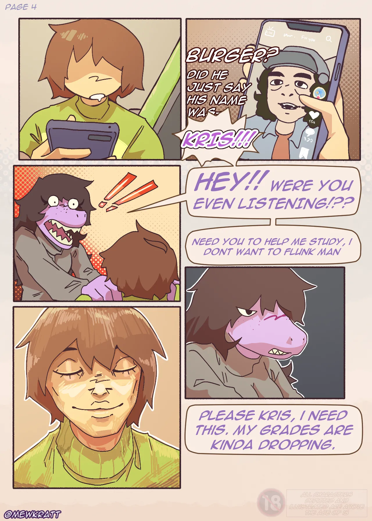 Totally Responsible Dorkmates - Deltarune Parody page 7 full