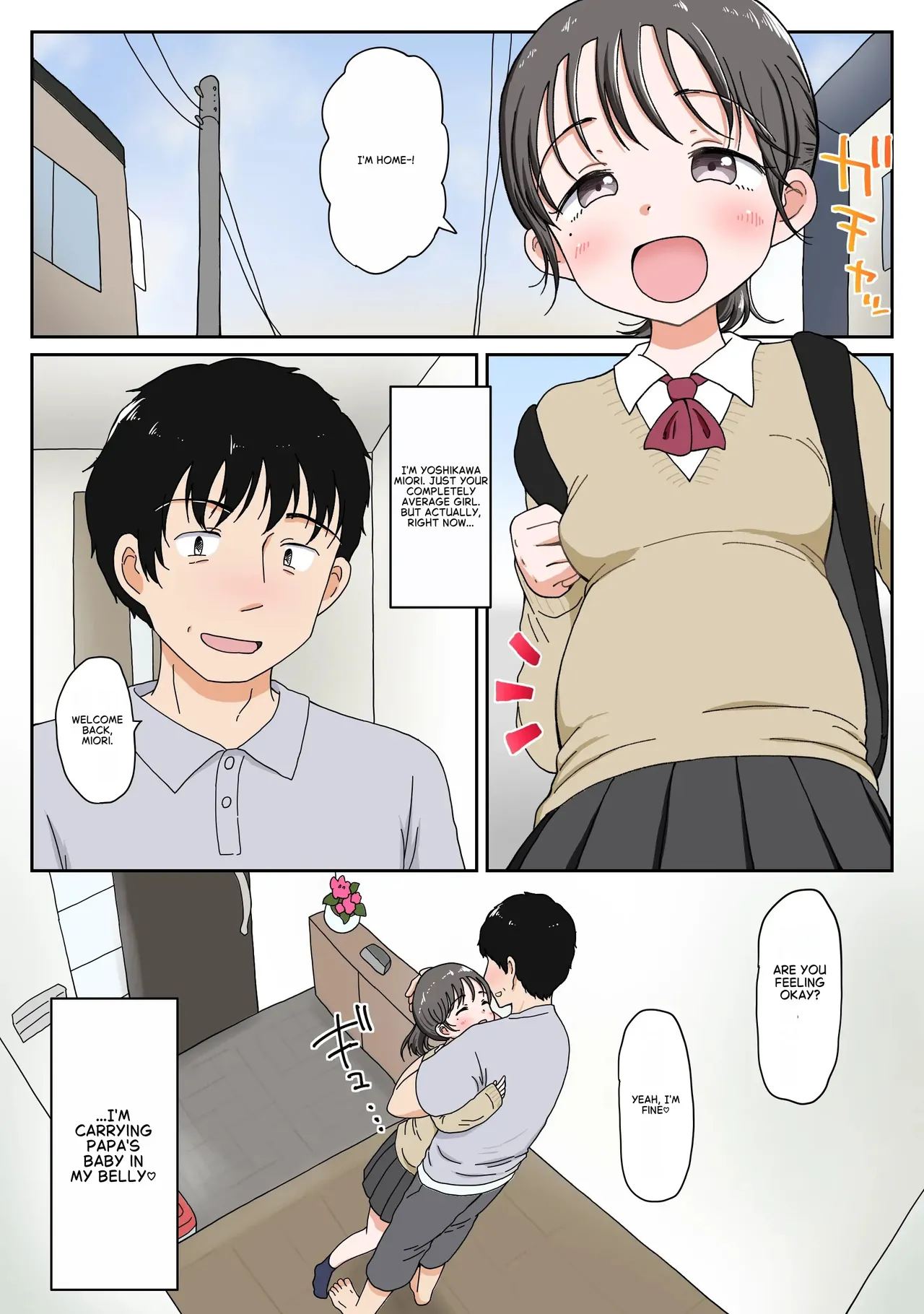 Oyako Honmono Seikyouiku 5: Harandemo Nao Nakadashi Motomeru Dosukebe Bishoujo Ninpu page 2 full