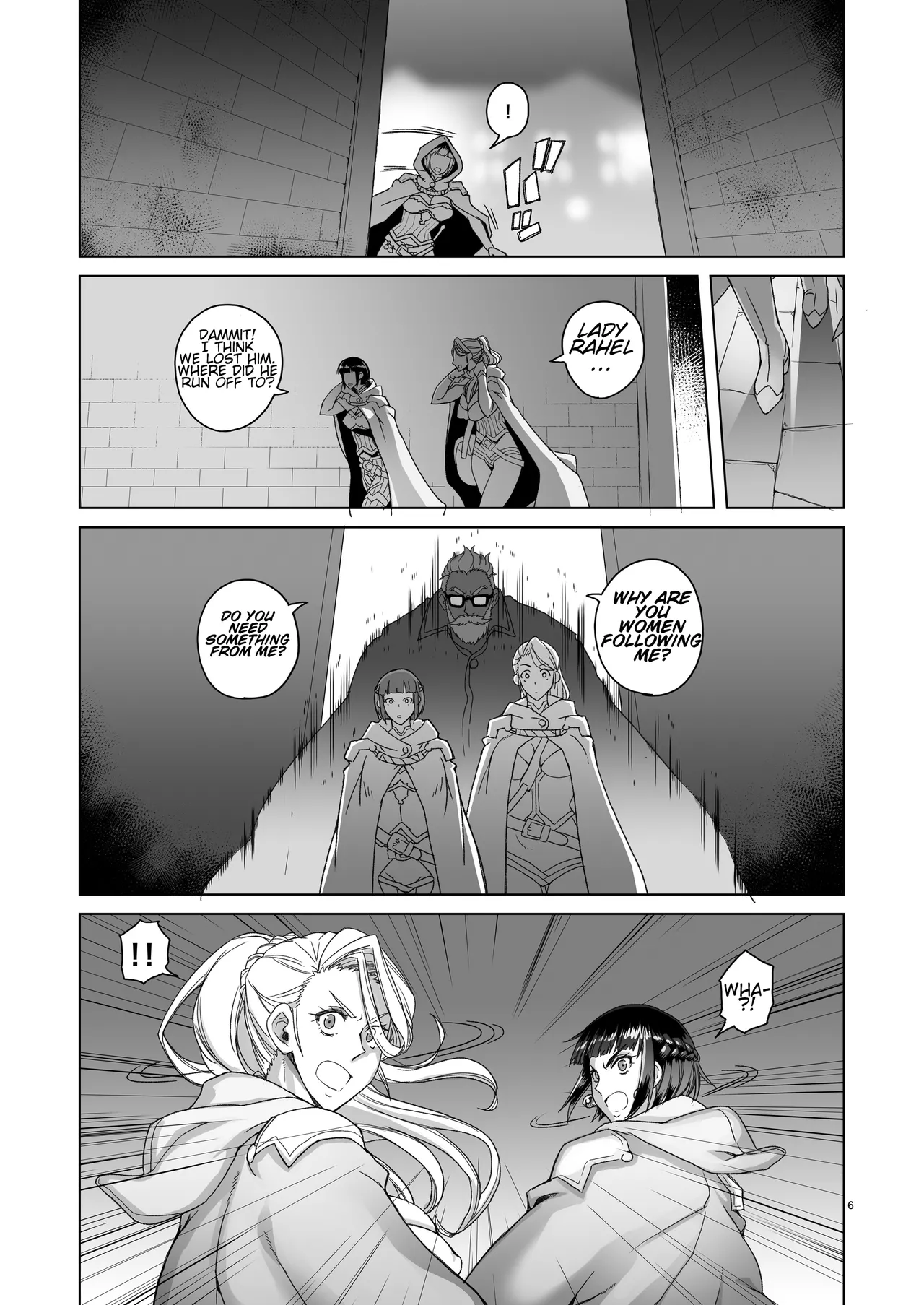 Onnakishi Rael to Suzuiro no Mori no Kiba 2 | Lady Knight Rahel and The Silvery Forest Fang 2 page 5 full