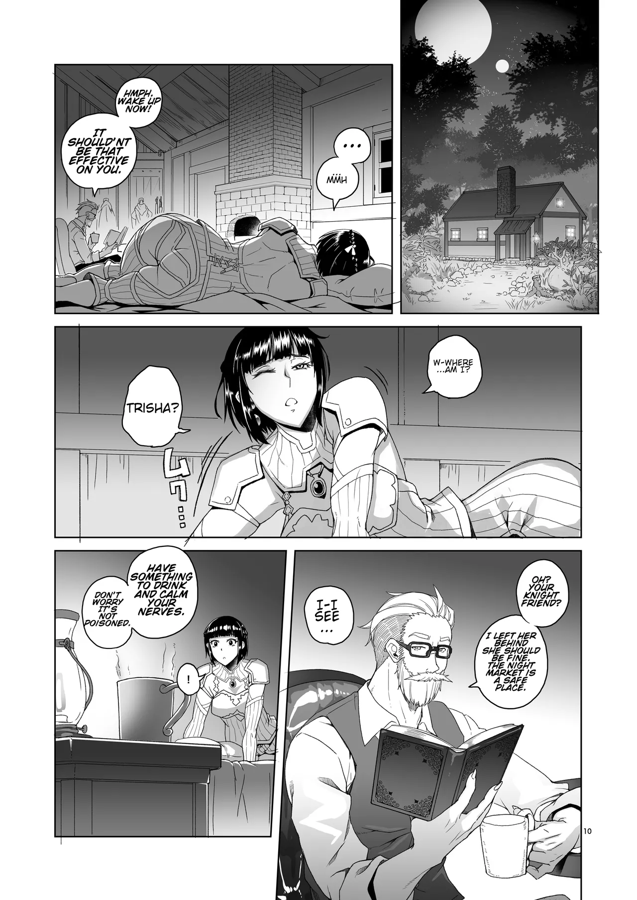 Onnakishi Rael to Suzuiro no Mori no Kiba 2 | Lady Knight Rahel and The Silvery Forest Fang 2 page 9 full