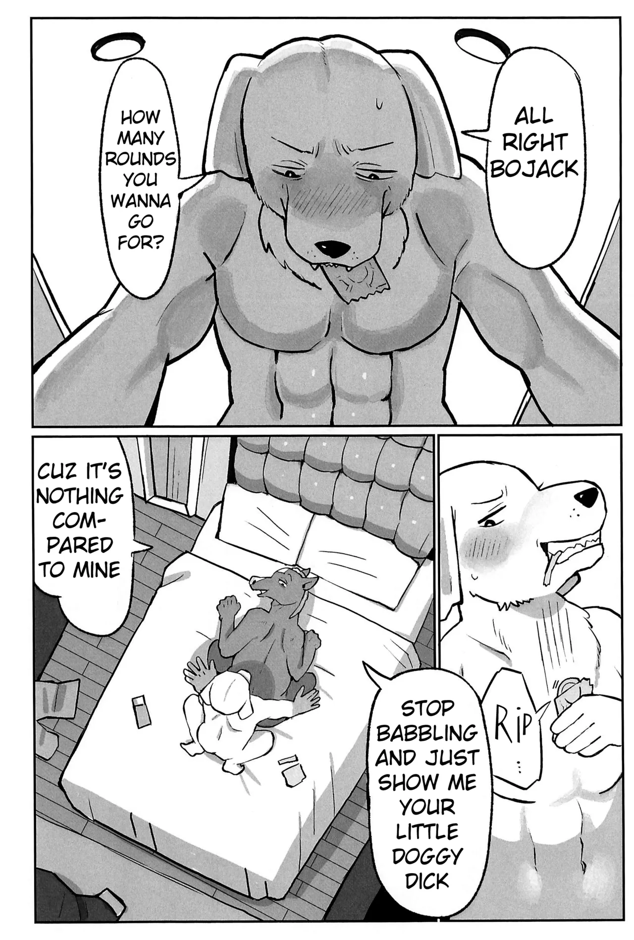 Can I beat a dog's dick? Let's Find Out!! page 8 full