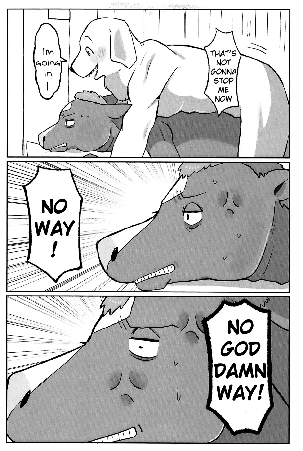 Can I beat a dog's dick? Let's Find Out!! page 9 full