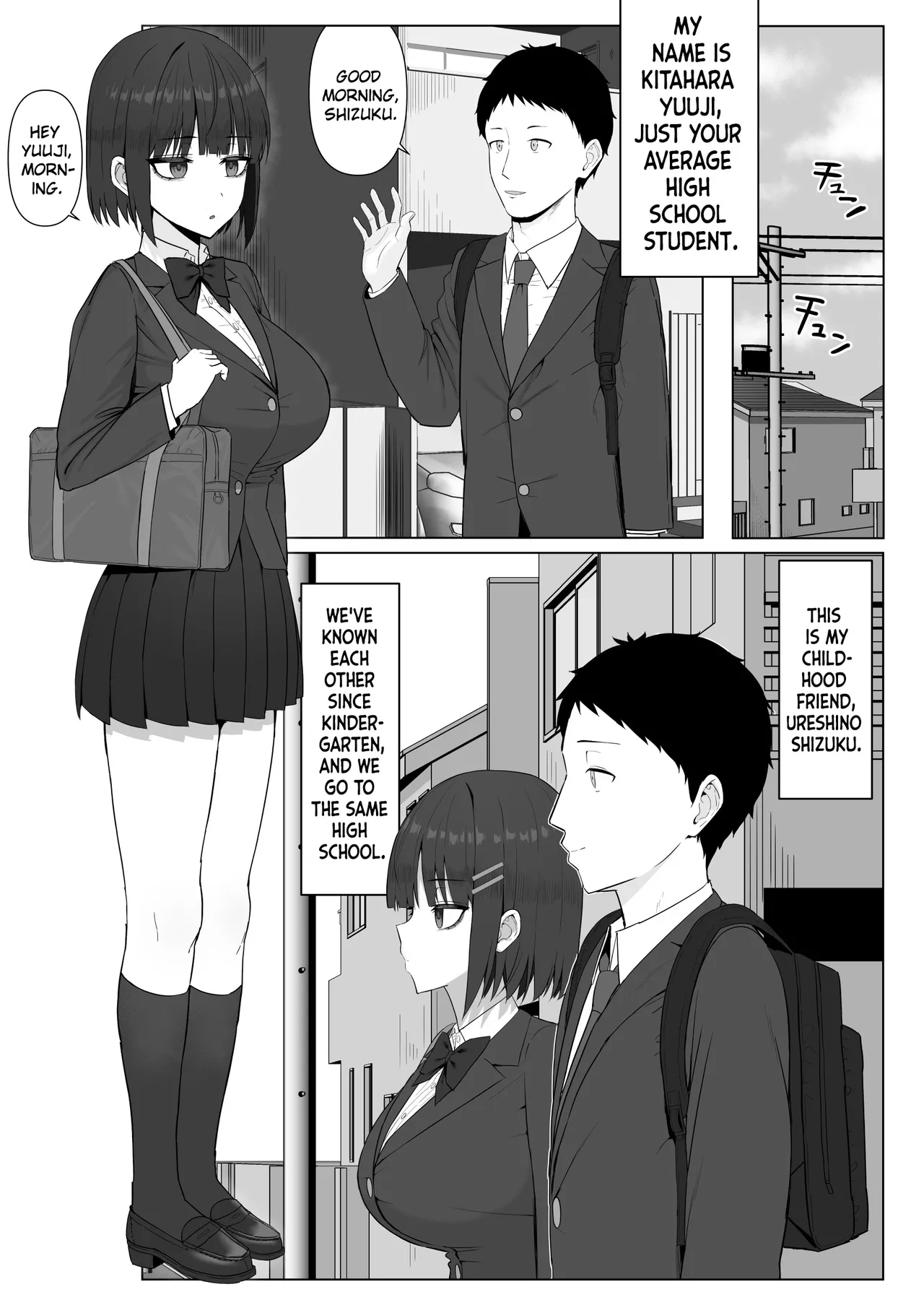 Muhyoujou Osananajimi ga Kimo Ota ni Ubawarete Love Love Berochuu Ecchi Shiteita | My Expressionless Childhood Friend Was Snatched Away by a Creepy Otaku and Was Having Lovey-Dovey Tongue-Kissing Sex page 2 full