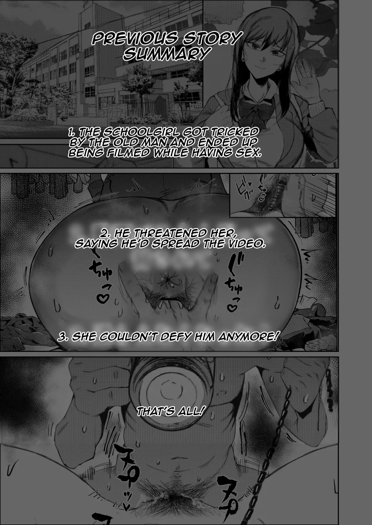 JK no Otoshikata -NTR Hen- | The Fall of Highschool Girl -NTR Arc- page 2 full