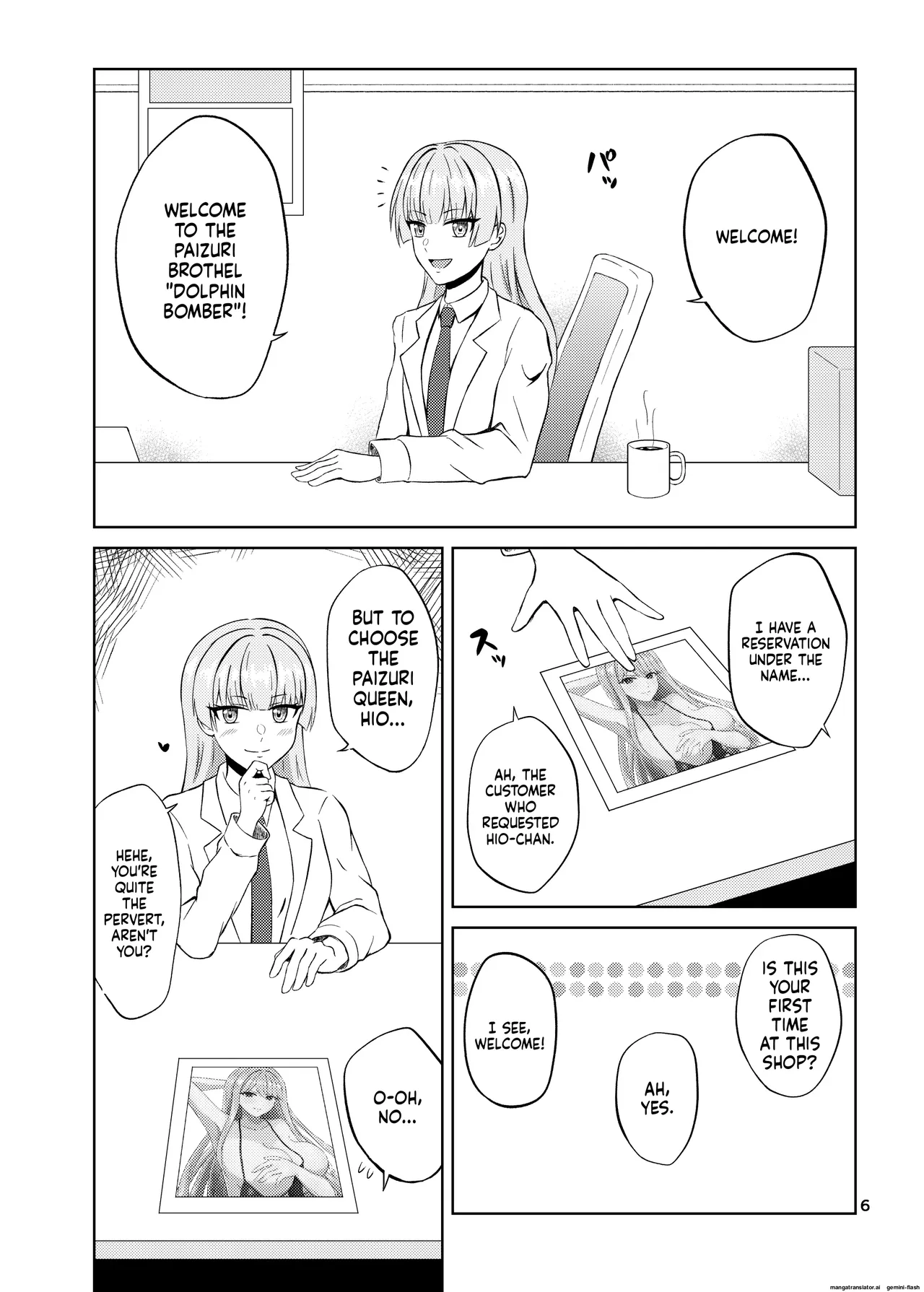 Koori no Zettai Paizuri Joou Na○ Hiori page 6 full